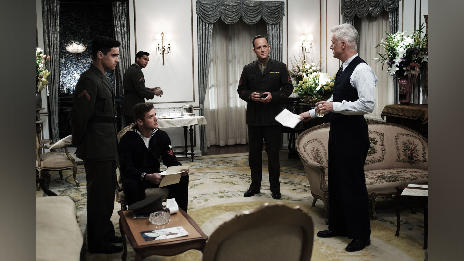 O scenă din filmul 'Flags of Our Fathers'