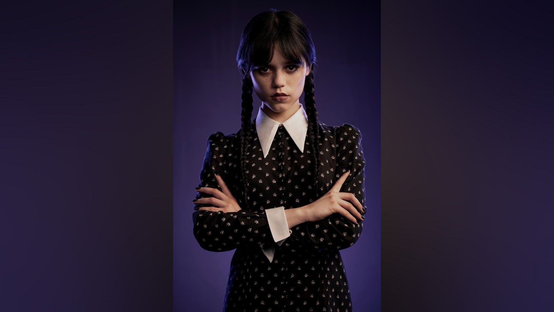 Jenna Ortega în rolul Wednesday Addams