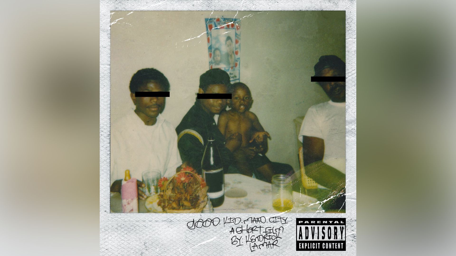 Coperta albumului lui Kendrick Lamar pentru Good Kid, M.A.A.D City