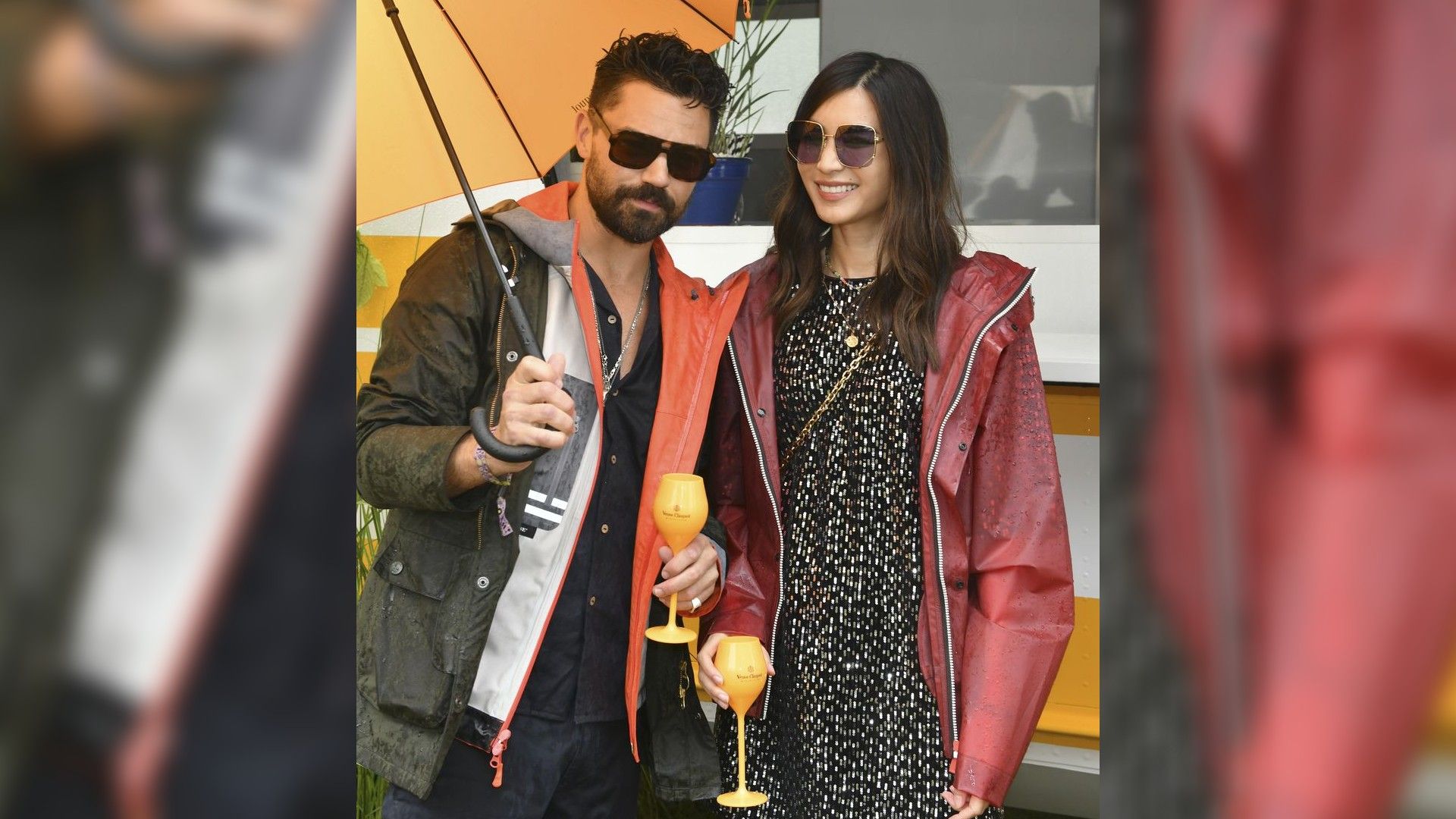 Dominic Cooper și Gemma Chan