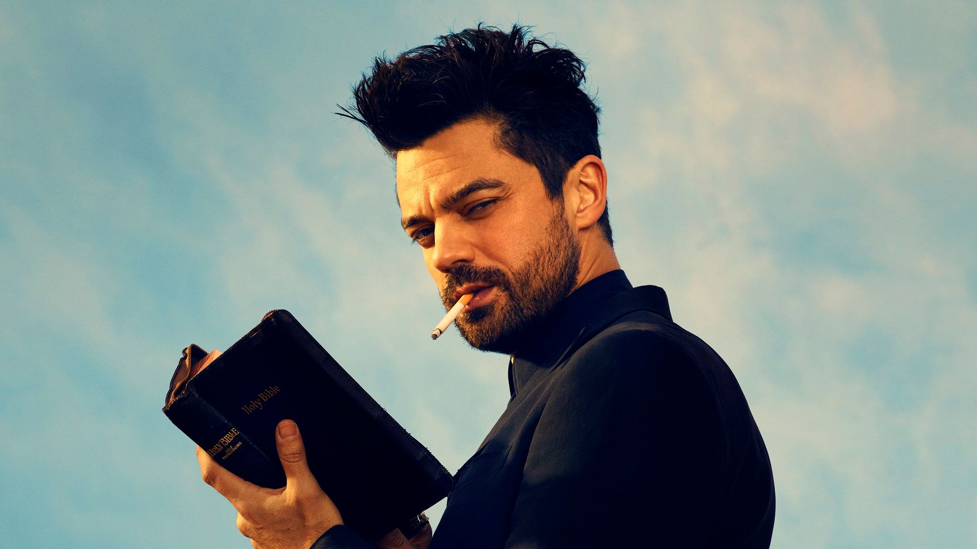 Dominic Cooper în rolul Preacher Jesse Custer