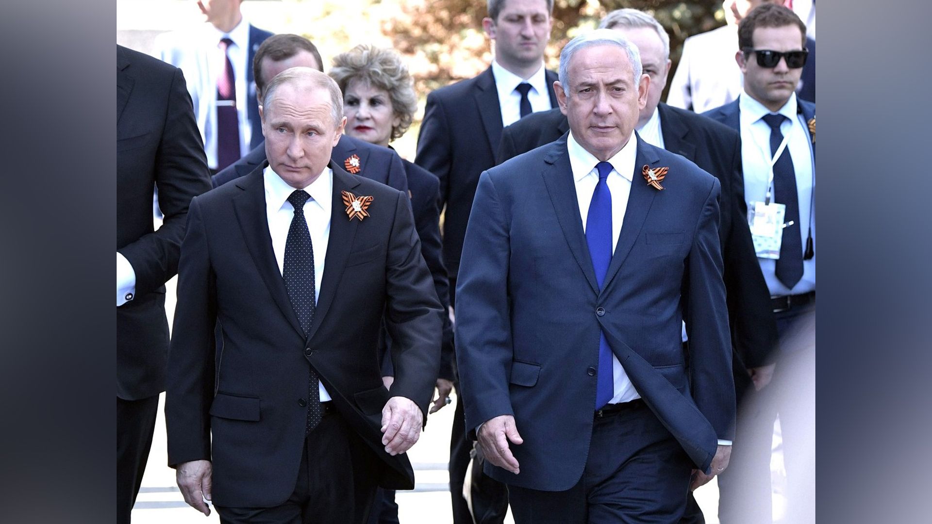 Beniamin Netanyahu și Vladimir Putin