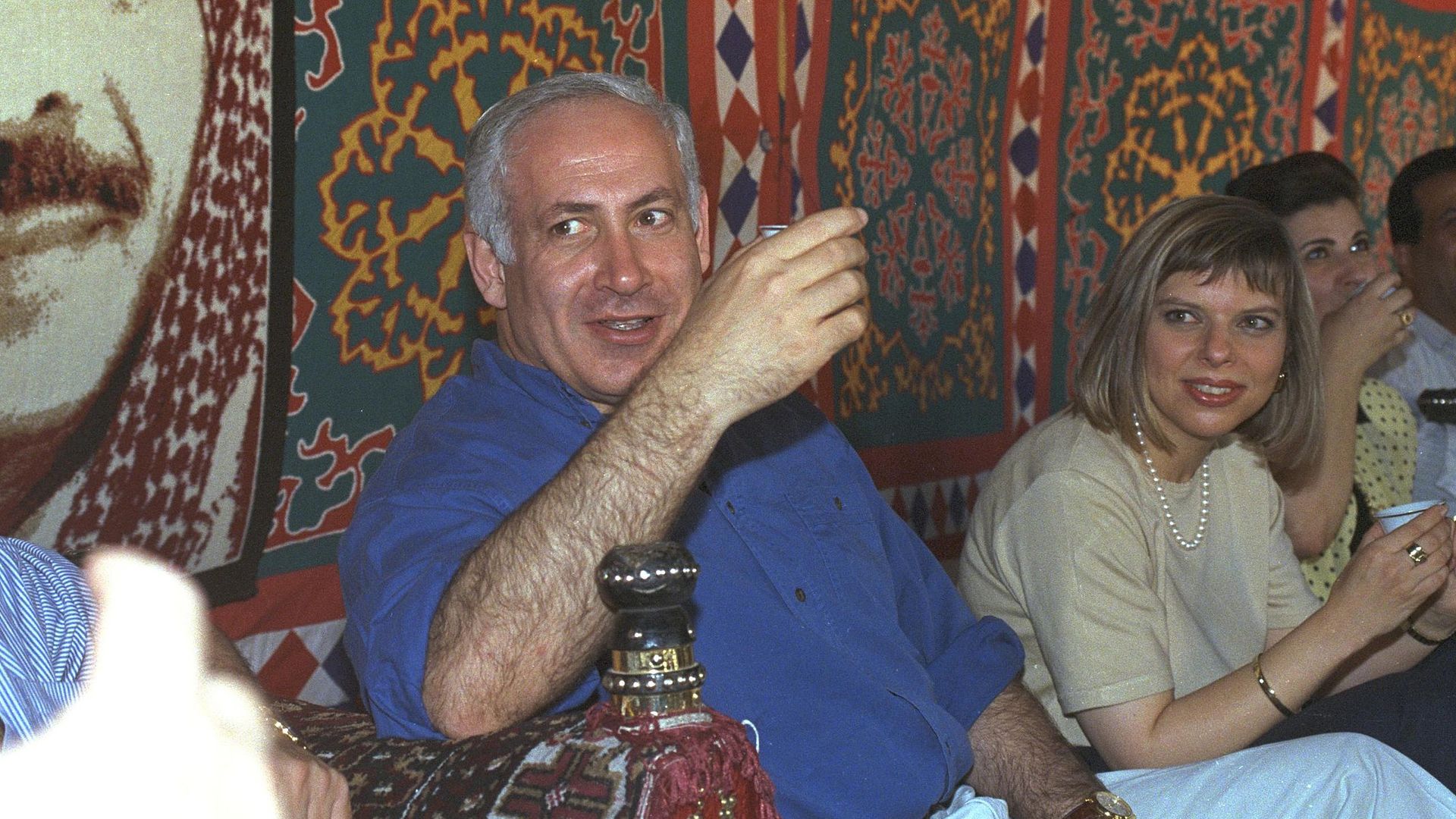 Beniamin Netanyahu în Iordania (1996)