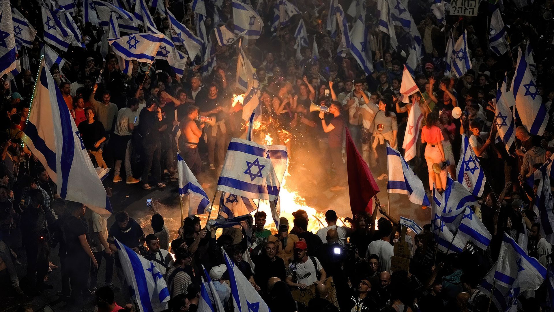 Proteste împotriva reformei judiciare a lui Beniamin Netanyahu