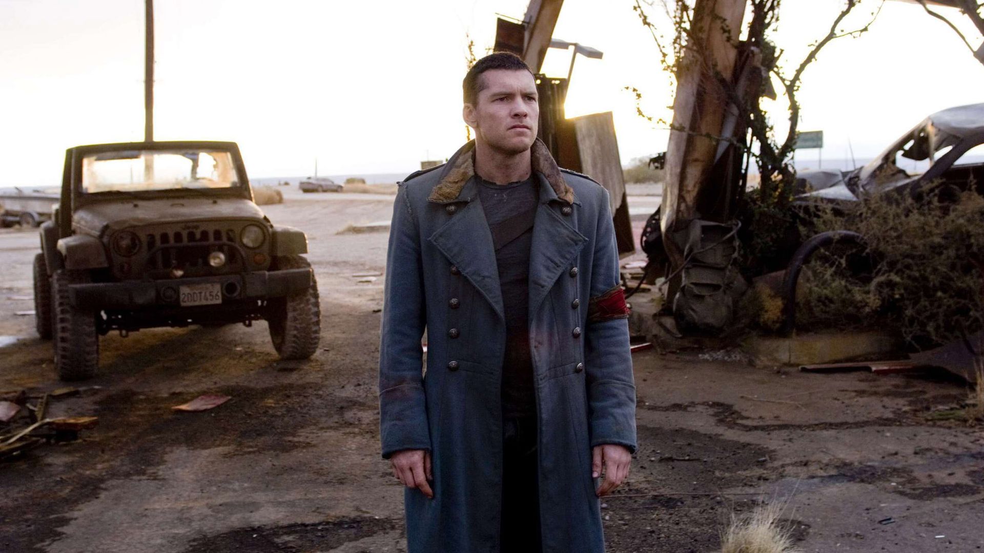 Sam Worthington în filmul 'Terminator Salvation'