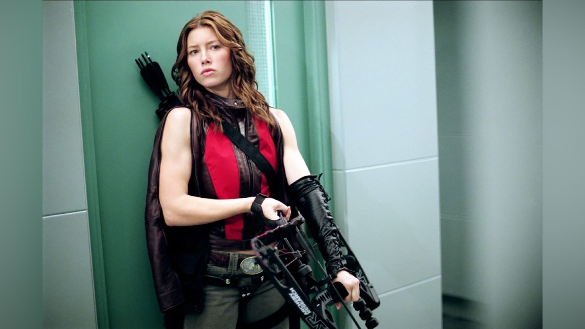 Jessica Biel în 'Blade: Trinity'