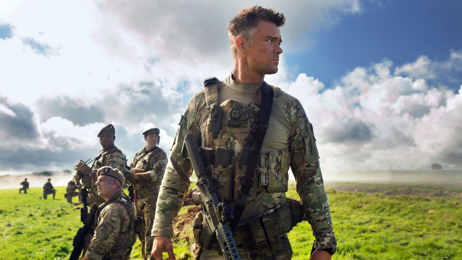 Josh Duhamel în filmul “Transformers: The Last Knight”.