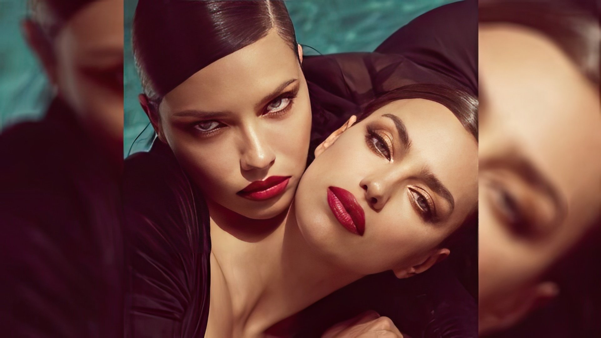 Adriana Lima și Irina Shayk seamănă