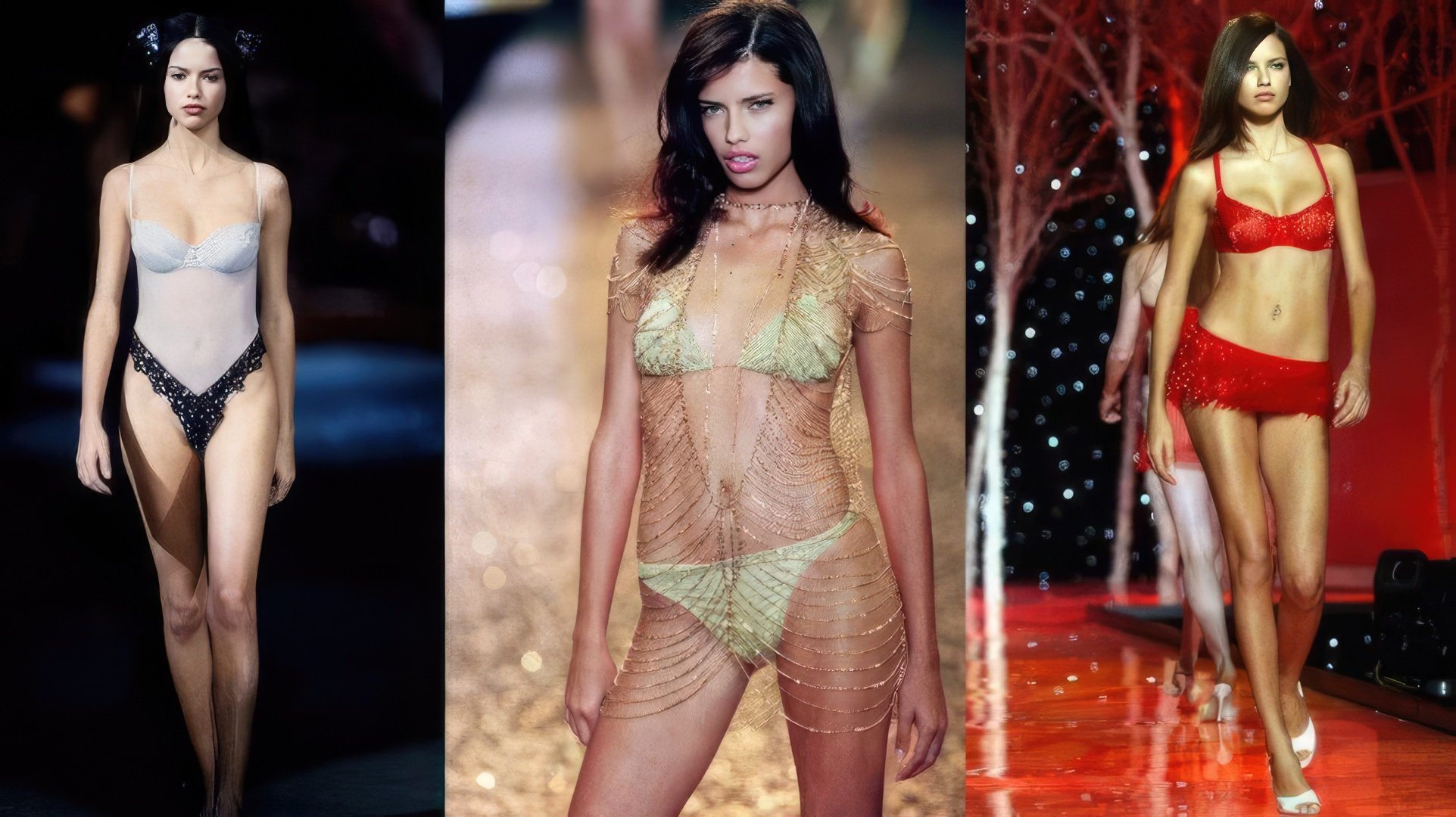 Adriana Lima în 1999, 2000 și 2001