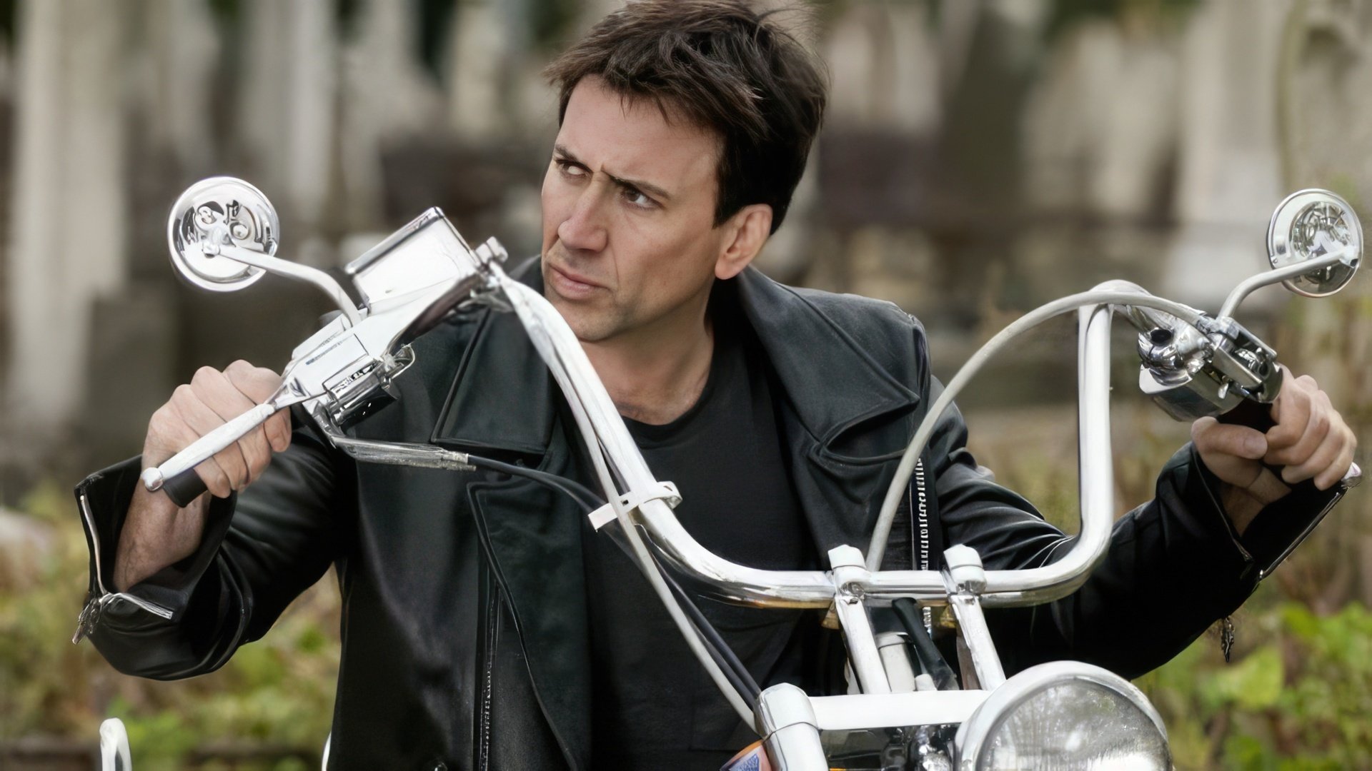 O scenă din filmul Ghost Rider