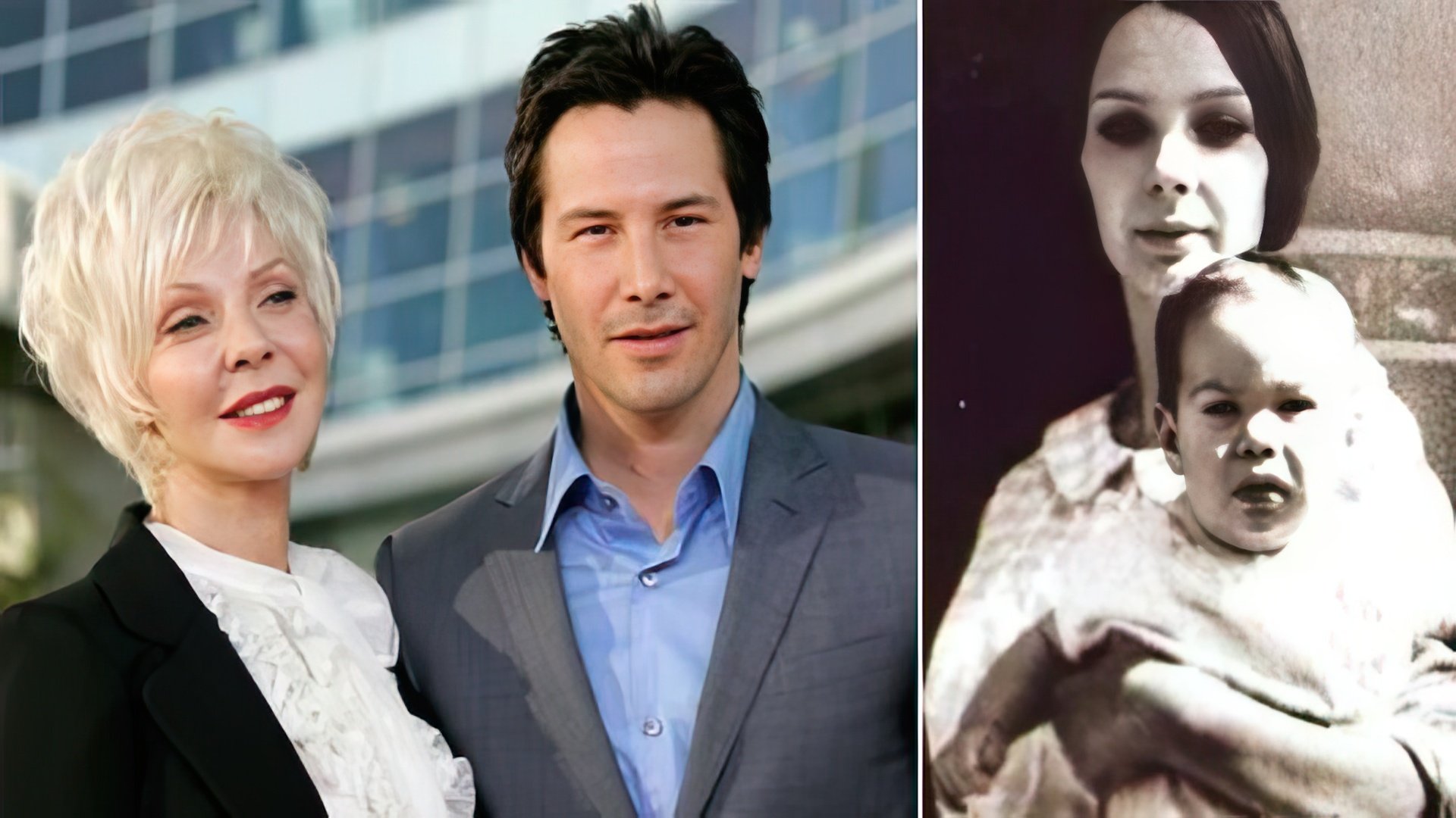 Keanu Reeves cu mama sa, Patricia Bond-Reeves