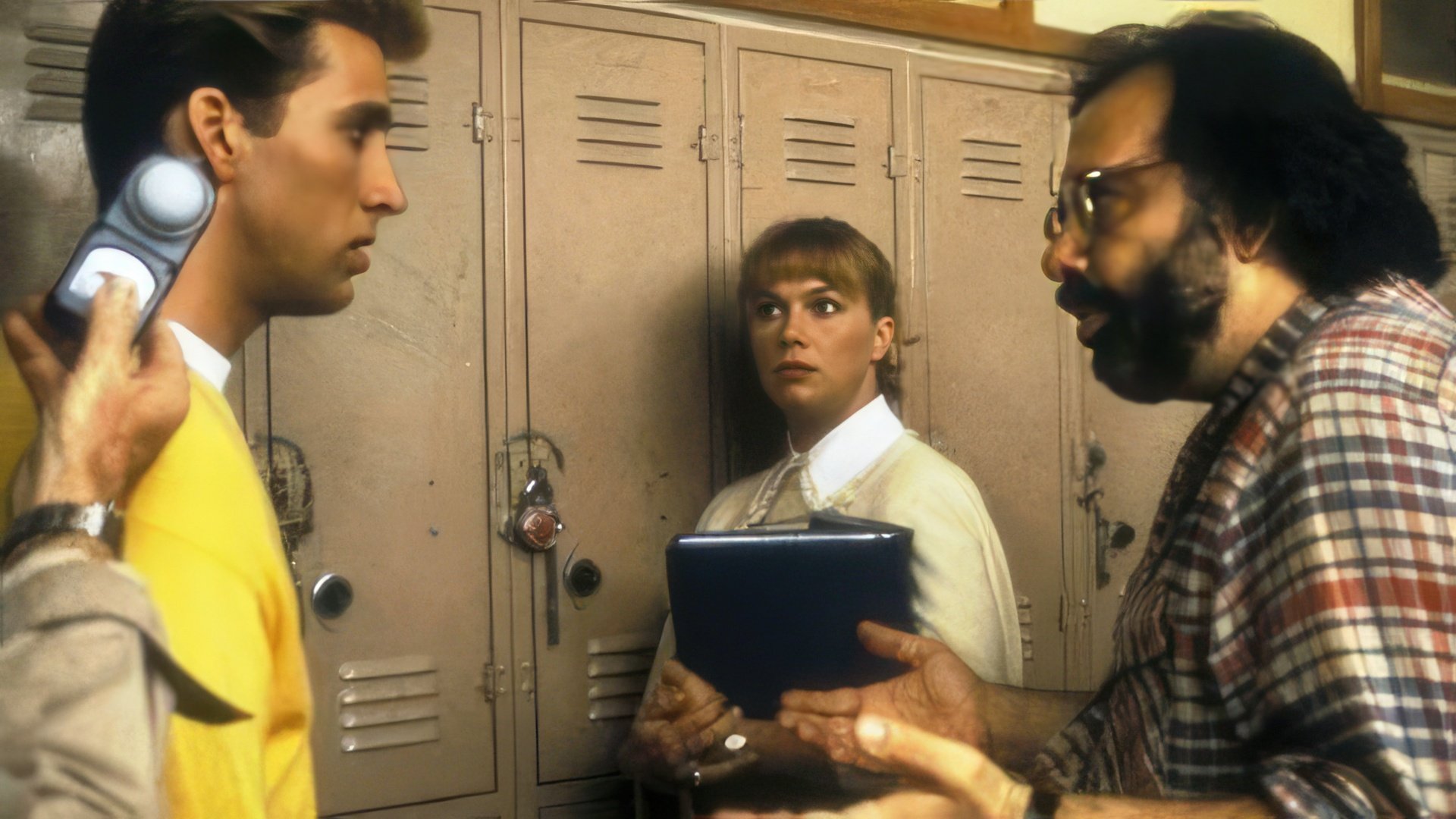 Nicolas Cage și Francis Ford Coppola pe platoul de filmare al 'Peggy Sue'