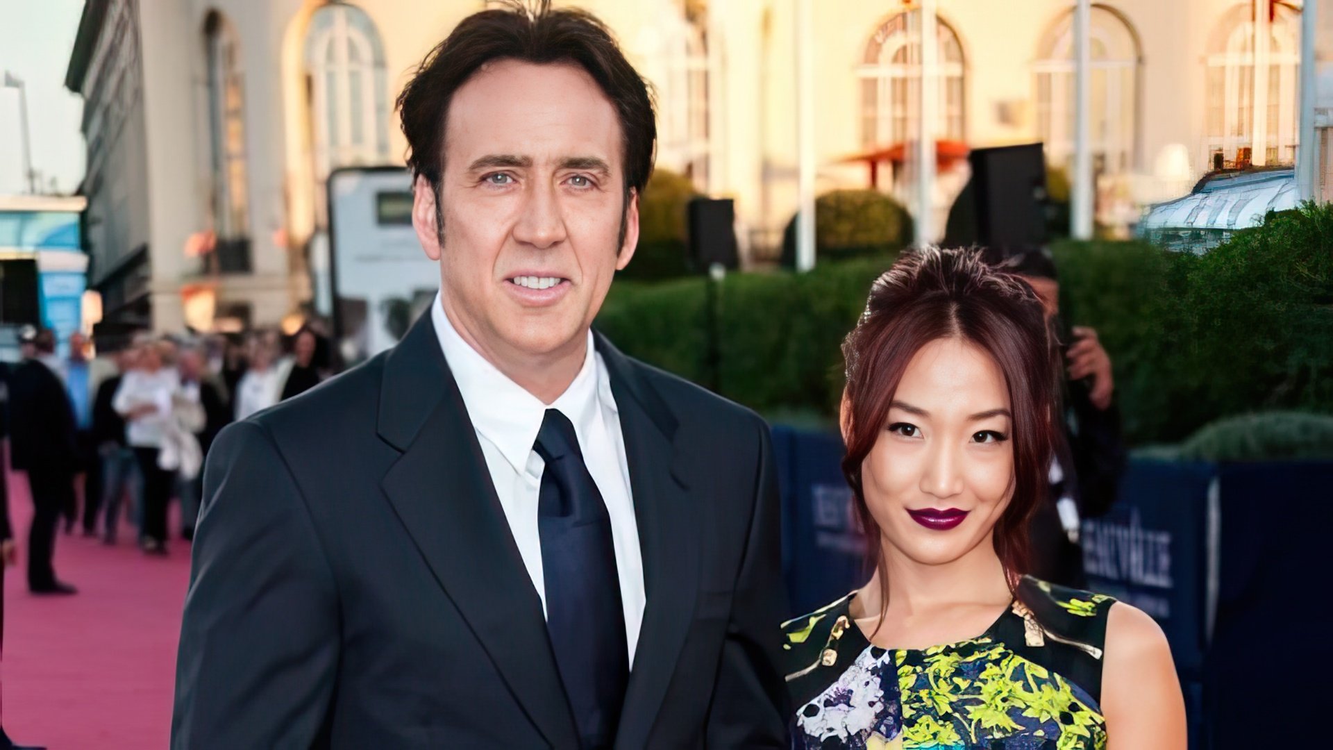Nicolas Cage și a treia sa soție Alice Kim