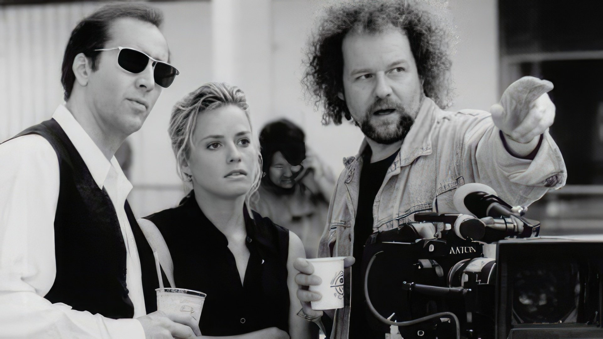 Fotografii de la filmările dramei 'Leaving Las Vegas'