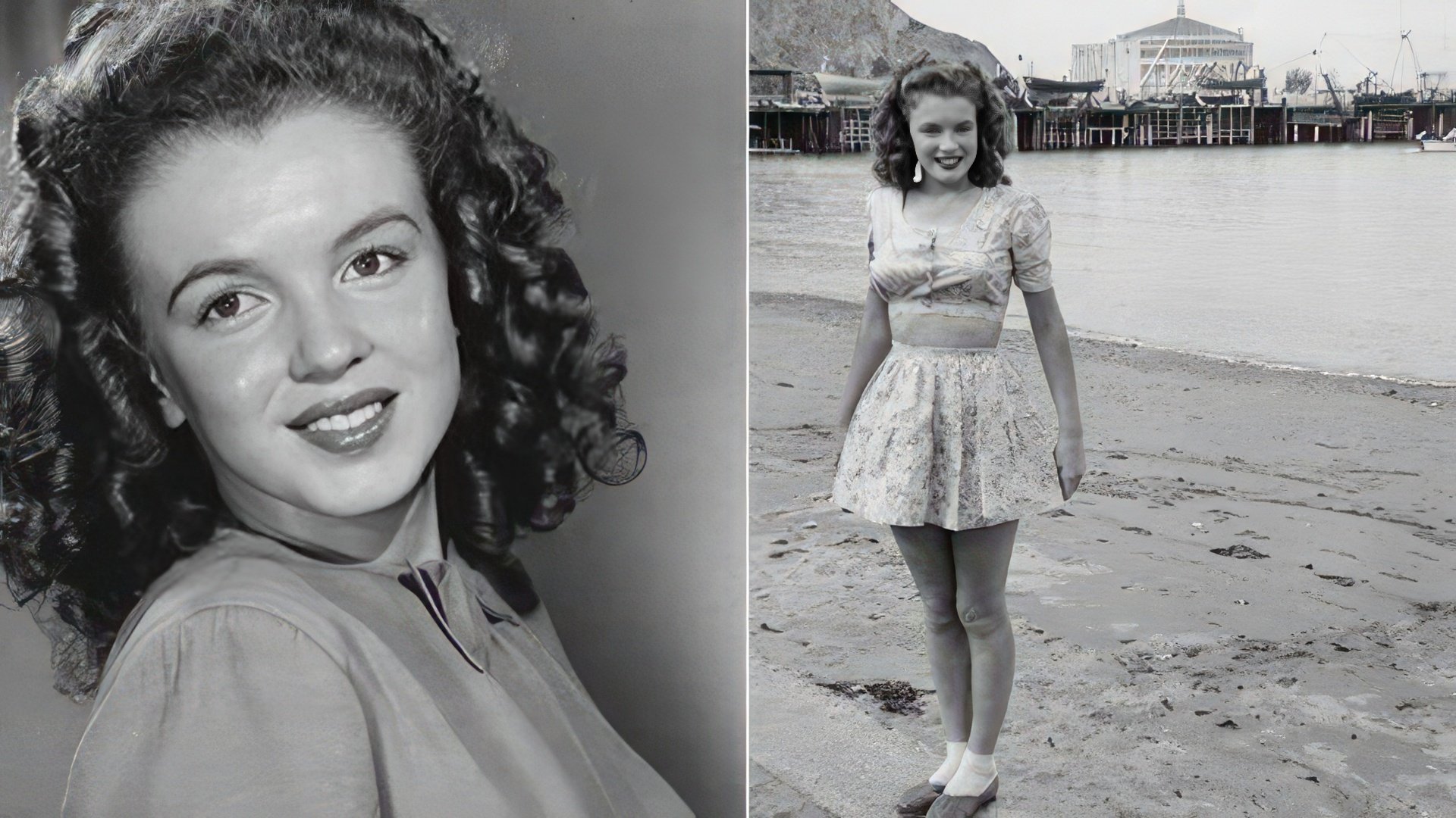 Norma Jean în tinerețe (1943)