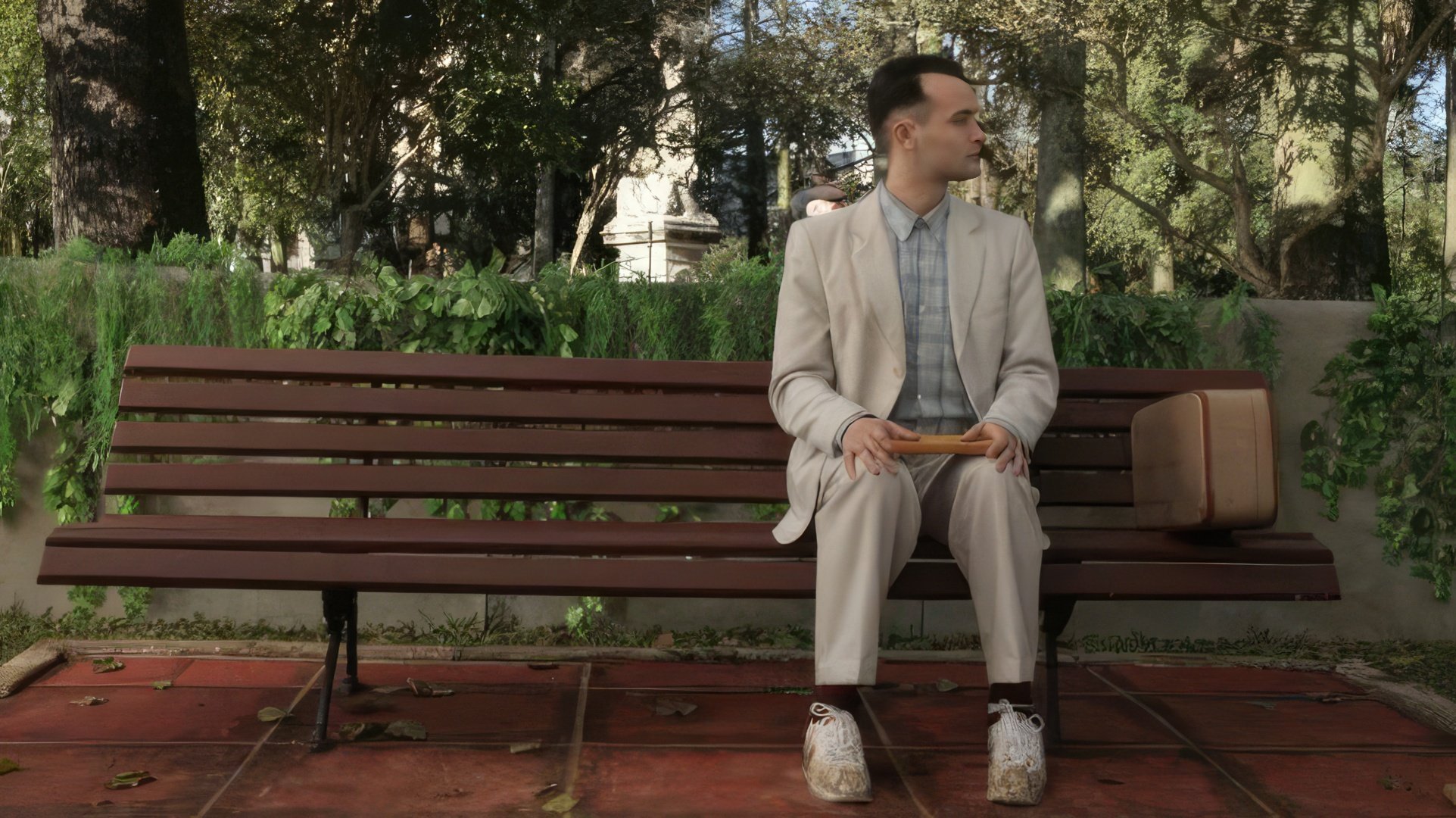 O scenă din Forrest Gump