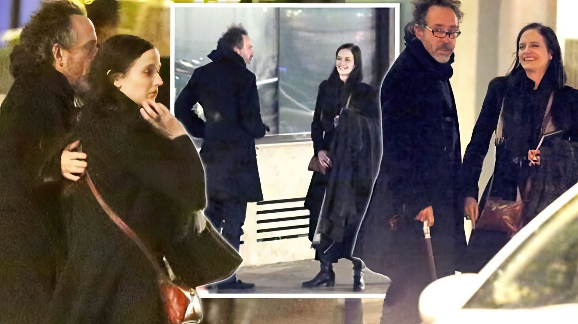 Eva Green și Tim Burton la o întâlnire