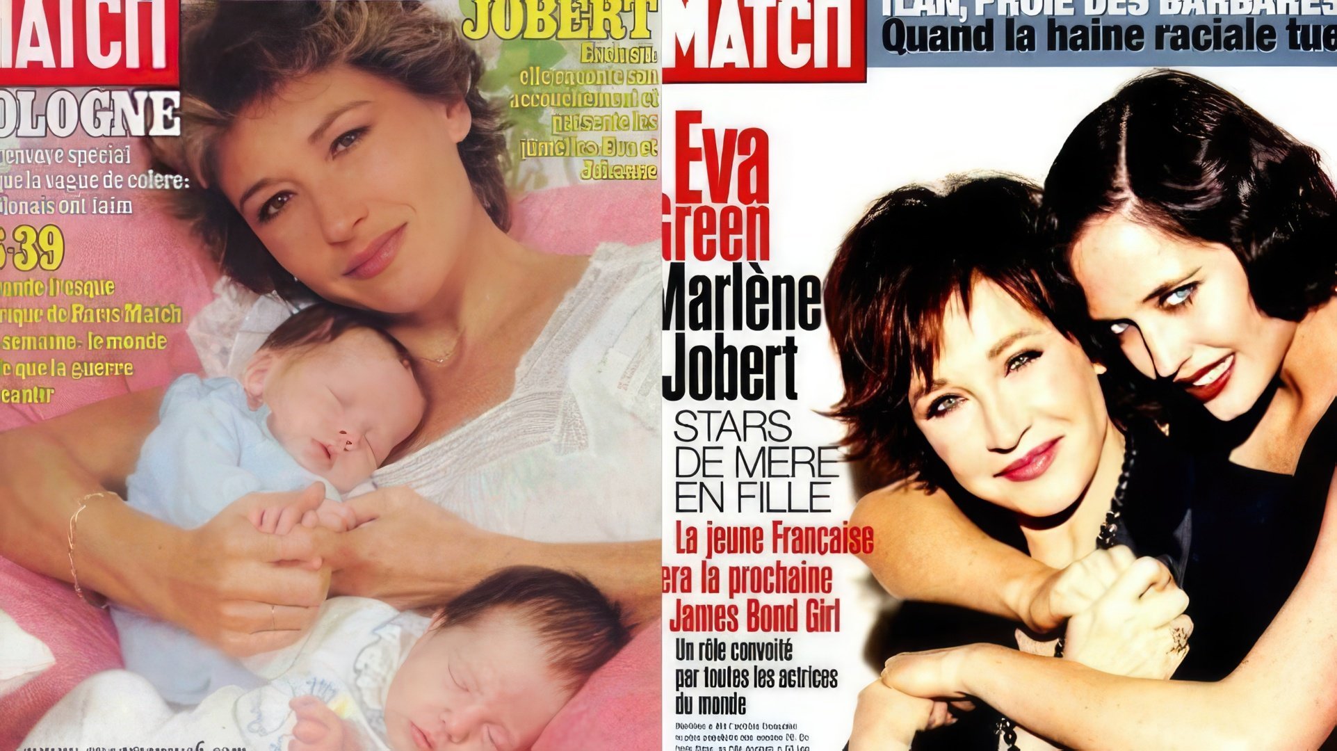 Eva Green a apărut de două ori pe coperta Paris Match cu mama ei
