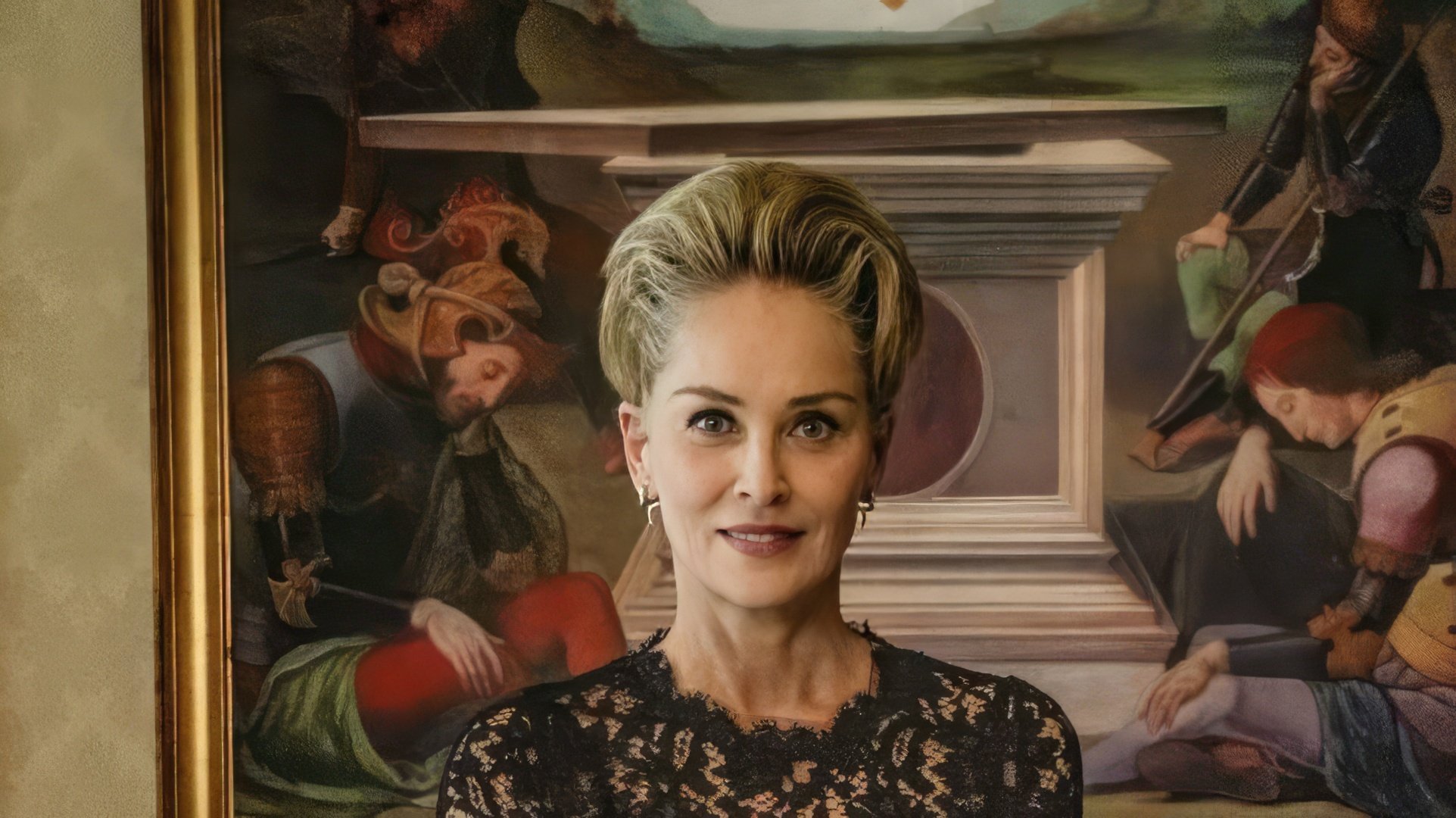 Sharon Stone în serialul 'The New Pope' (2020)