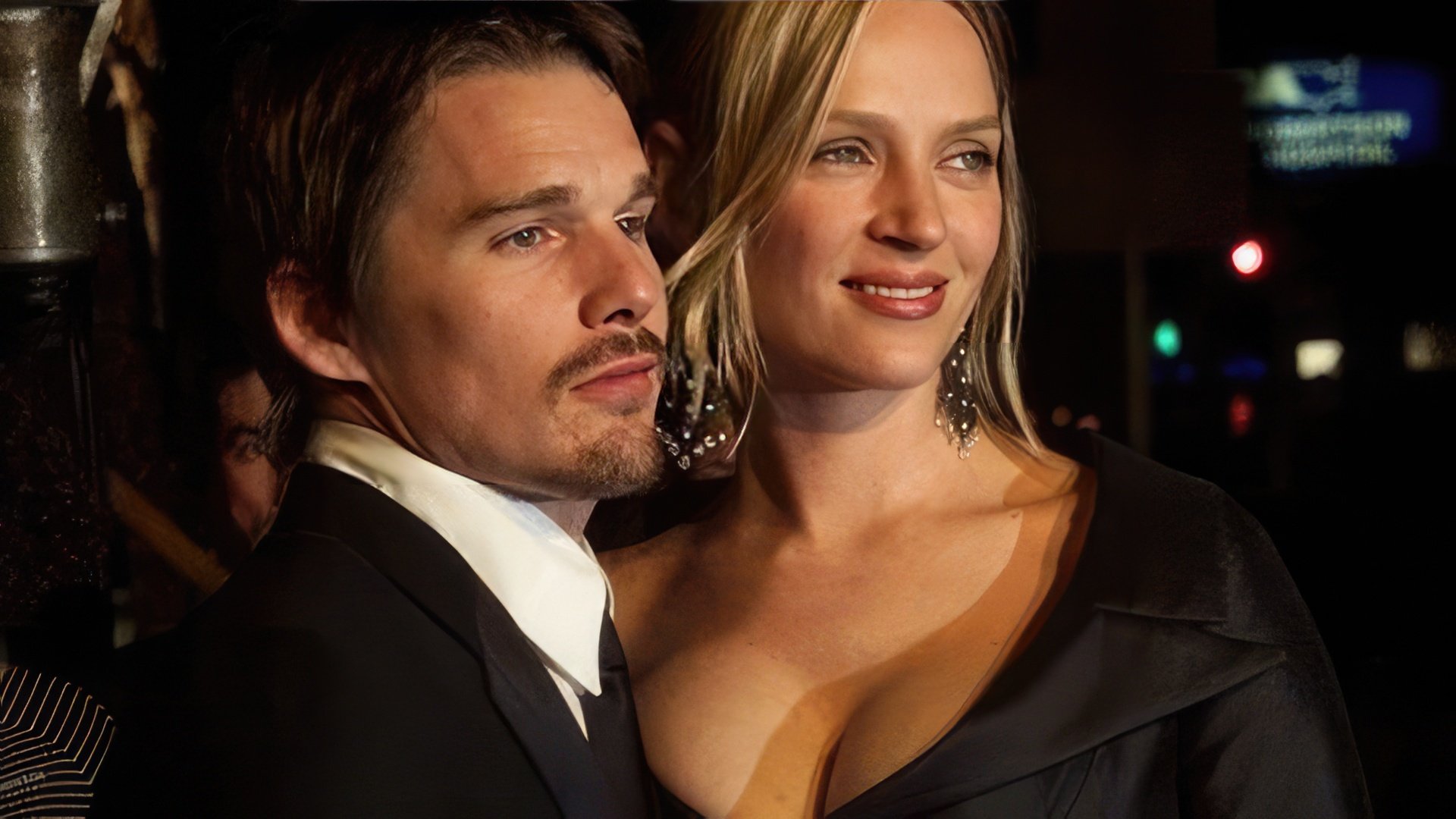 Uma Thurman cu Ethan Hawke