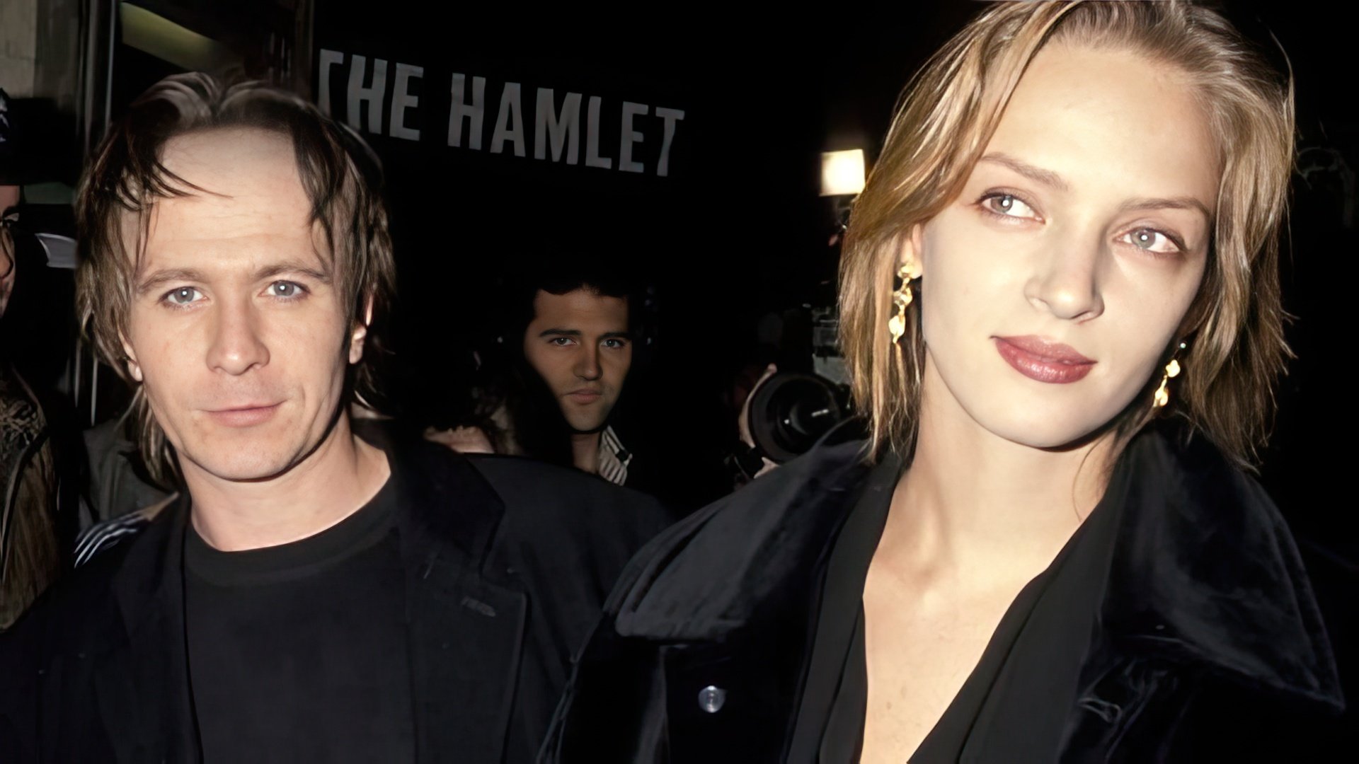 Uma Thurman cu Gary Oldman