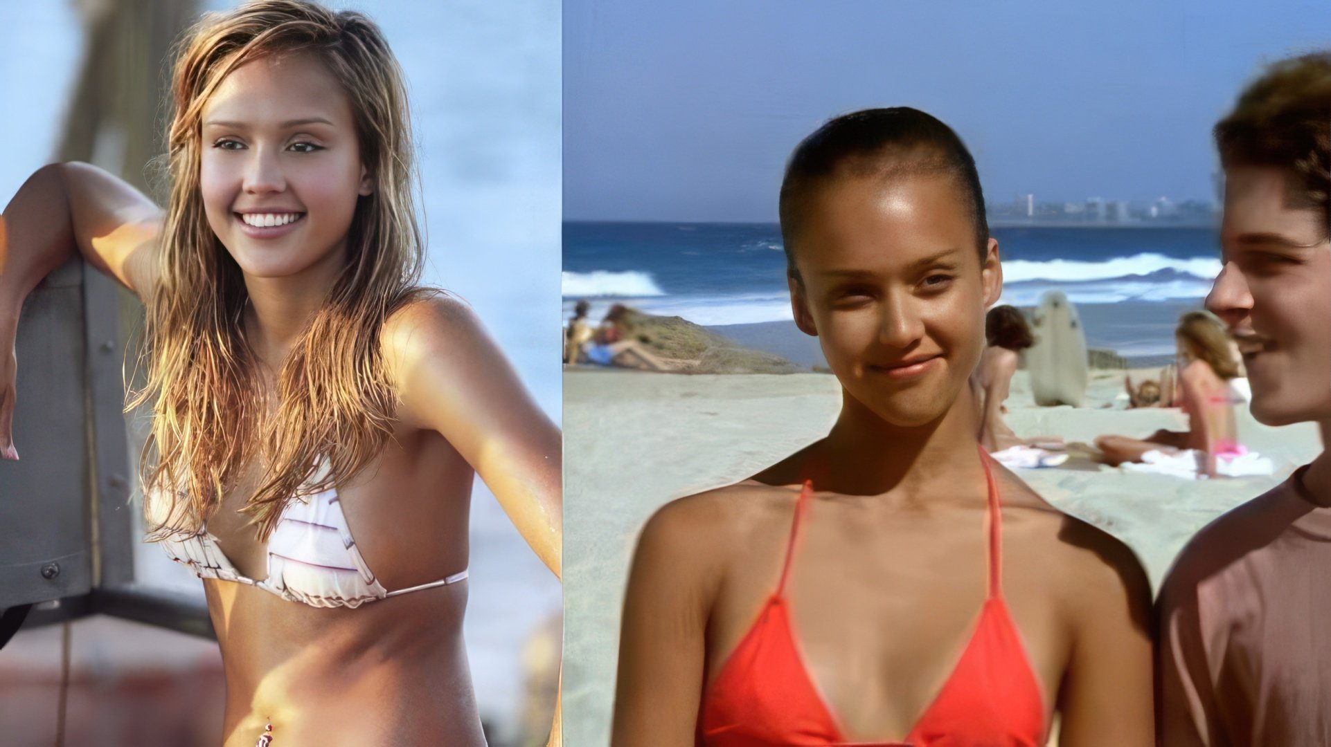 Tânăra Jessica Alba în serialul TV "Flipper"