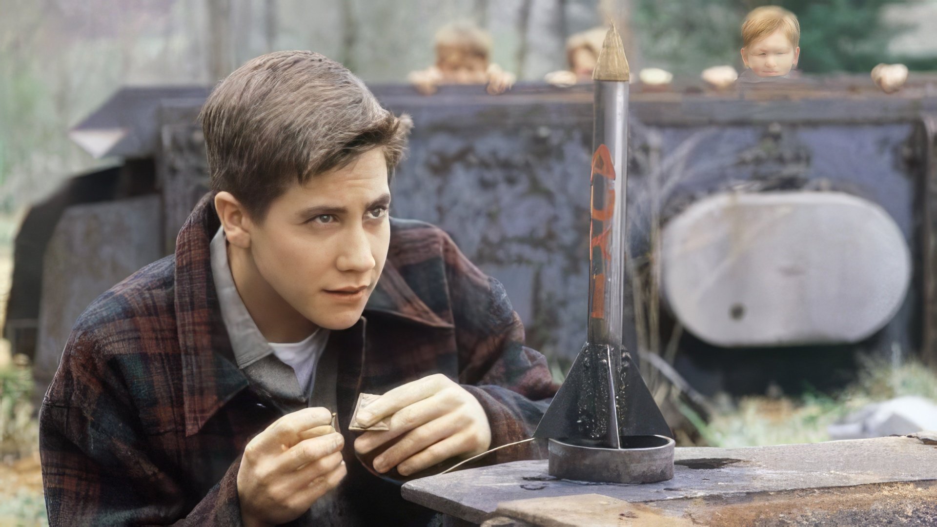 Primul rol serios al lui Gyllenhaal (October Sky, 1999)