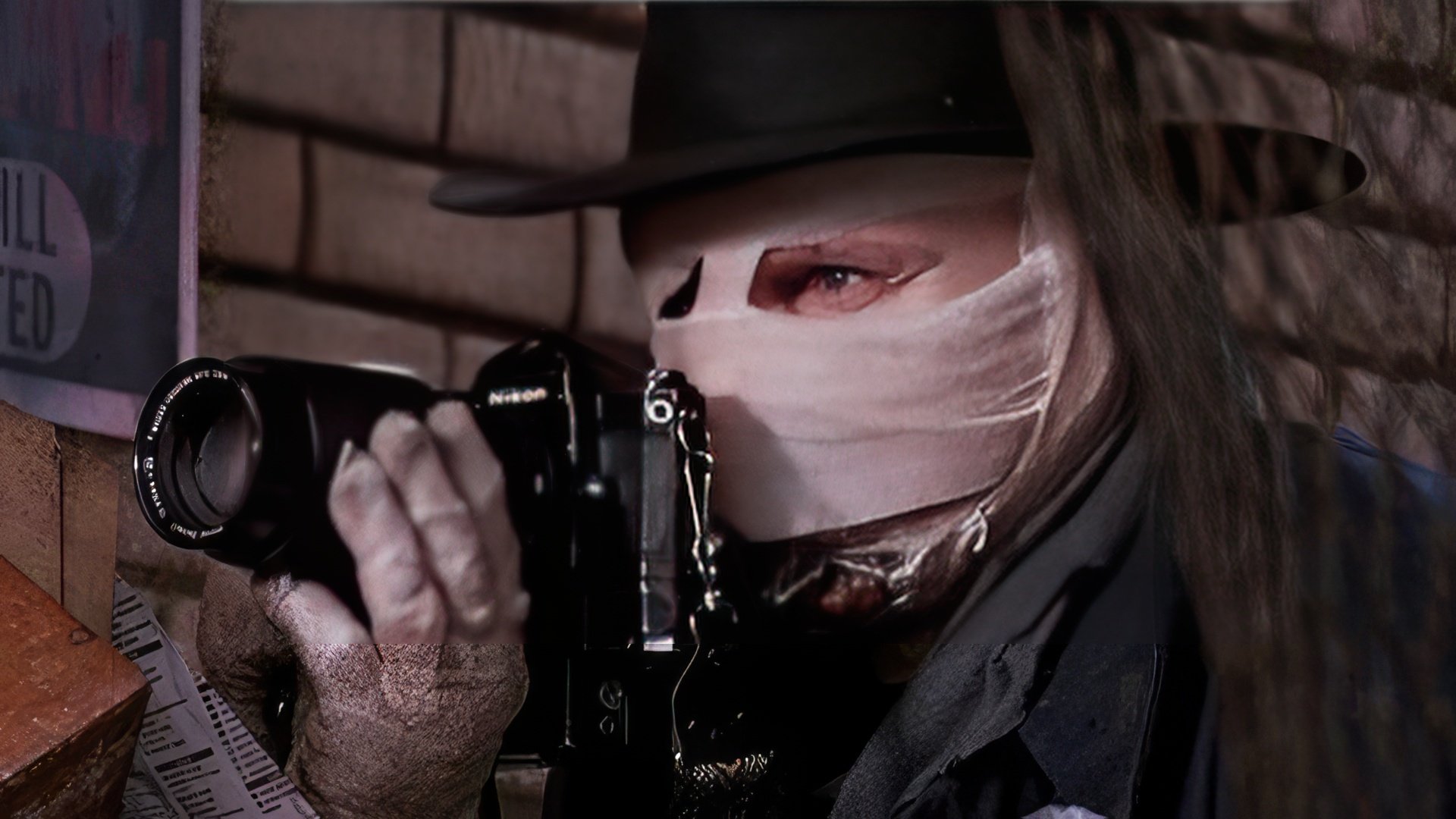 Liam Neeson în filmul "Darkman"
