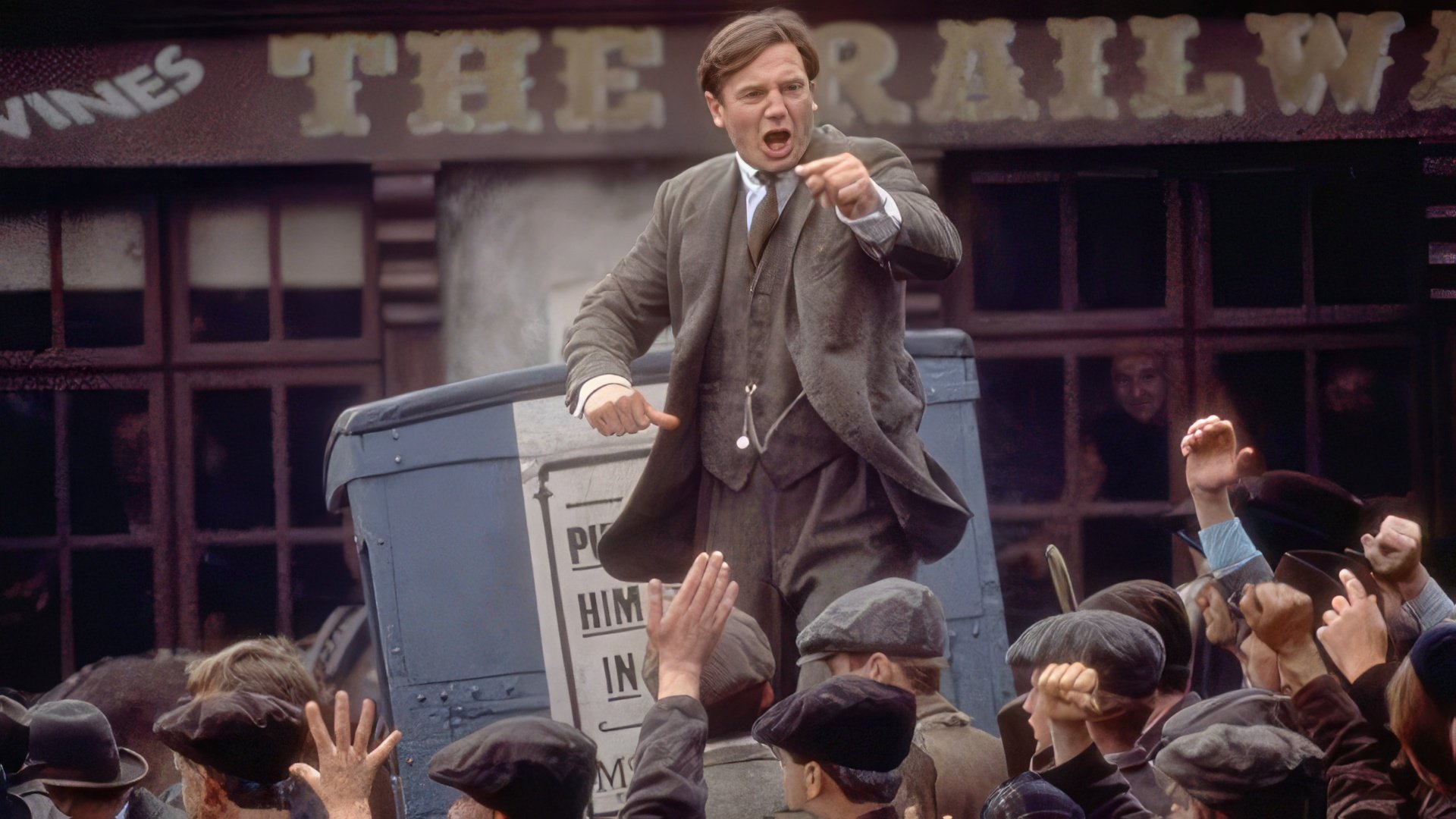 Liam Neeson în filmul "Michael Collins"