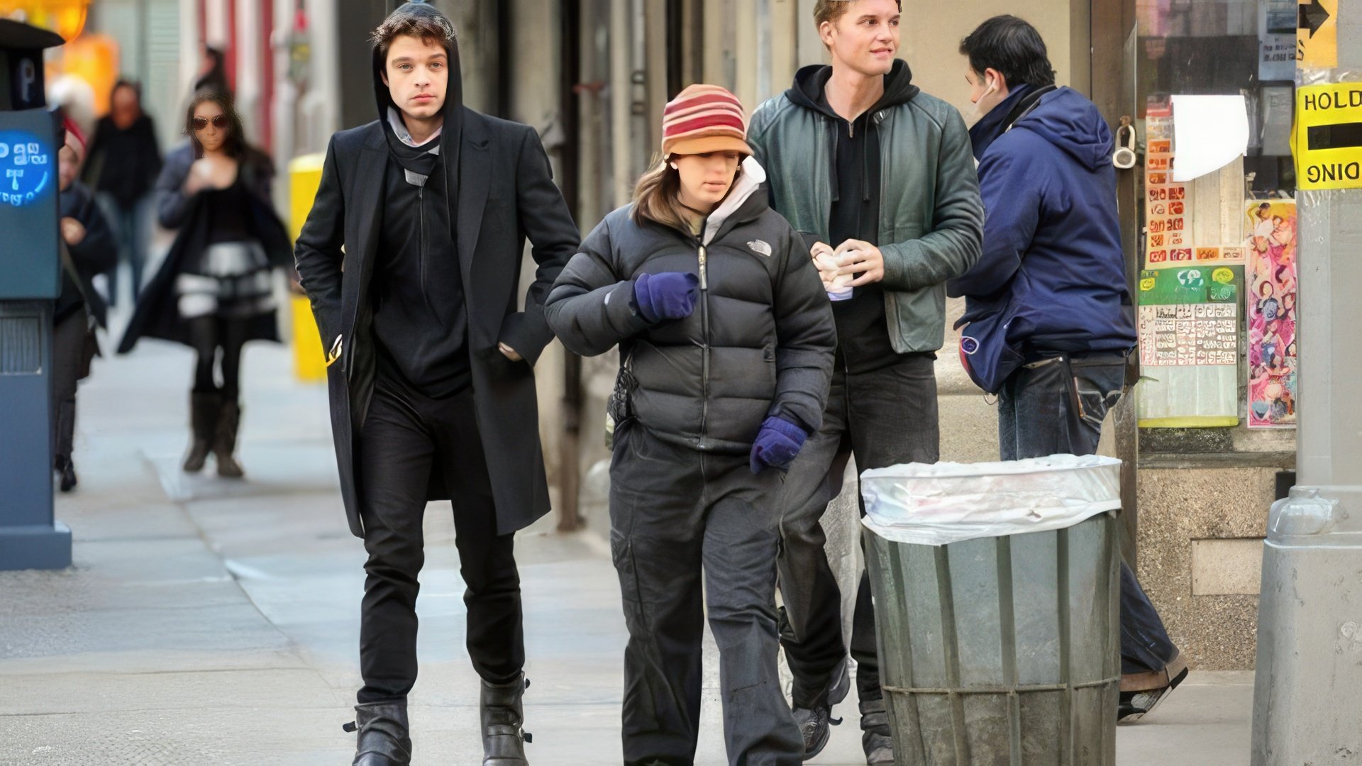 Sebastian Stan pe platourile filmului Black Swan