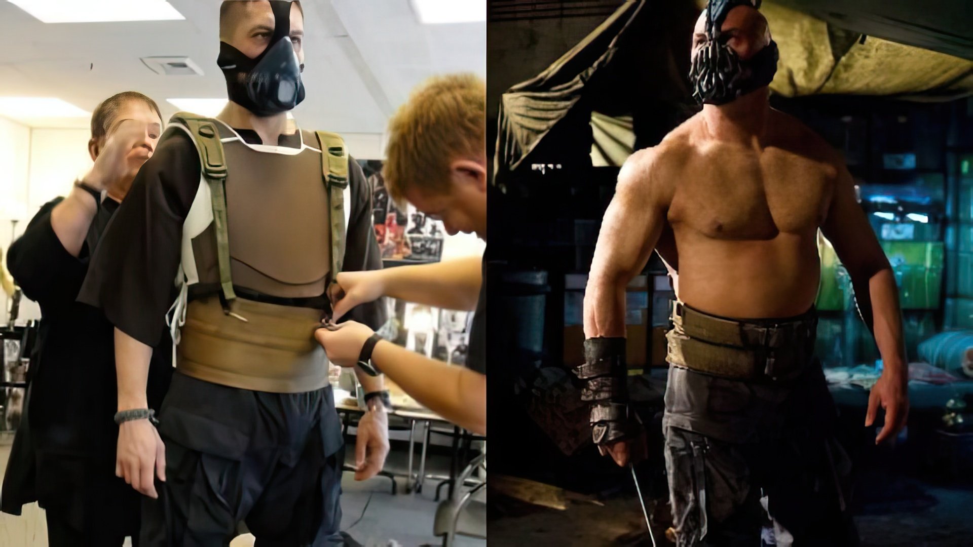 Casting-ul lui Tom Hardy pentru rolul lui Bane și Bane în film
