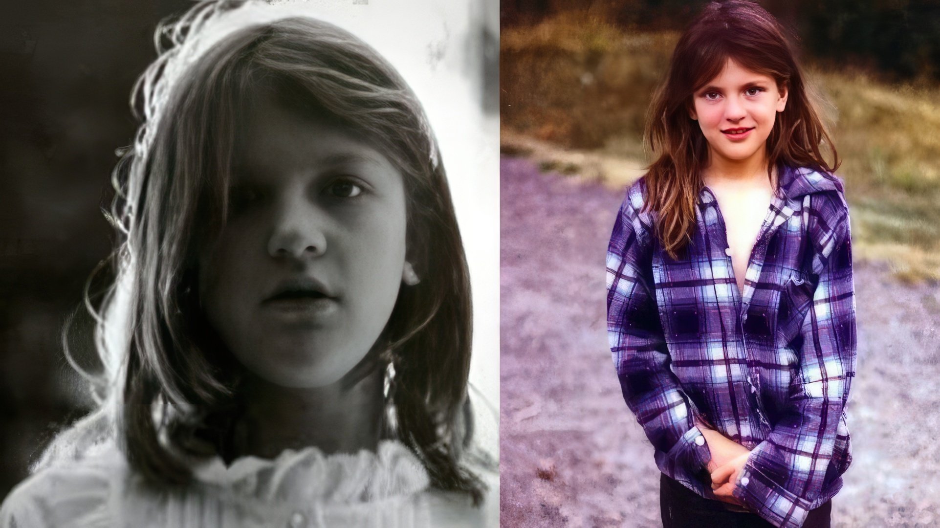 Courtney Love ca copil