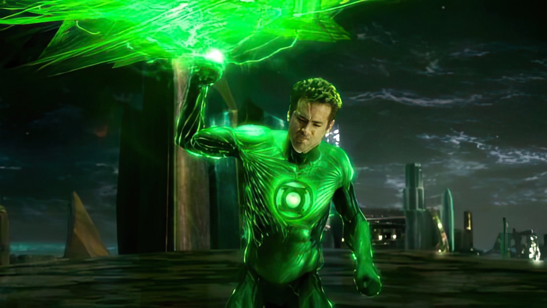 Green Lantern Reynolds cu greu s-a descurcat cu rolul unui supererou