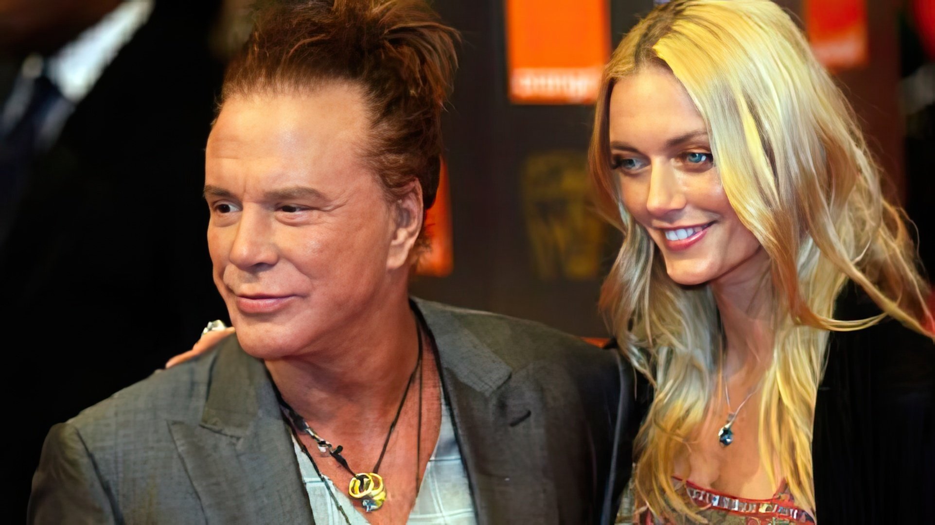 Mickey Rourke și Elena Kuletskaia