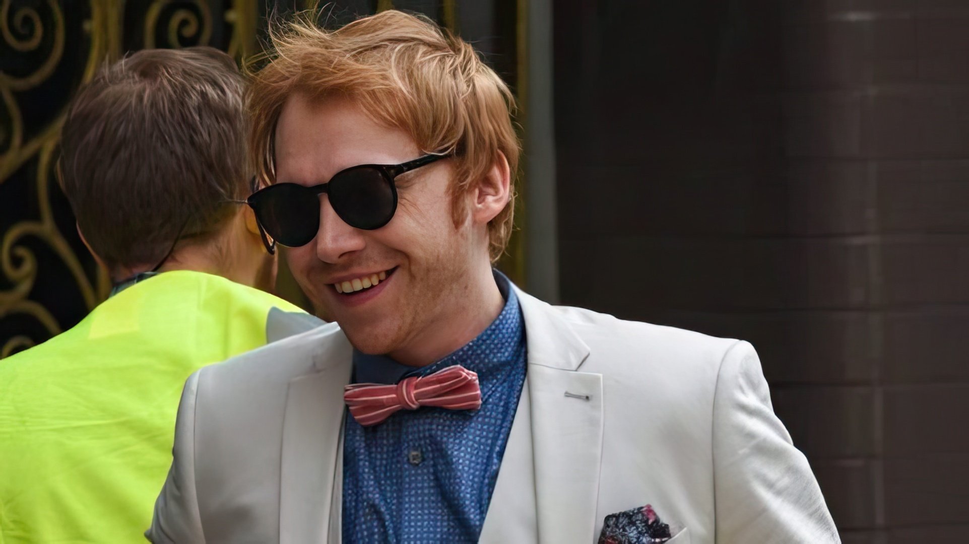 Rupert Grint pe platourile de filmare ale 'Snatch'