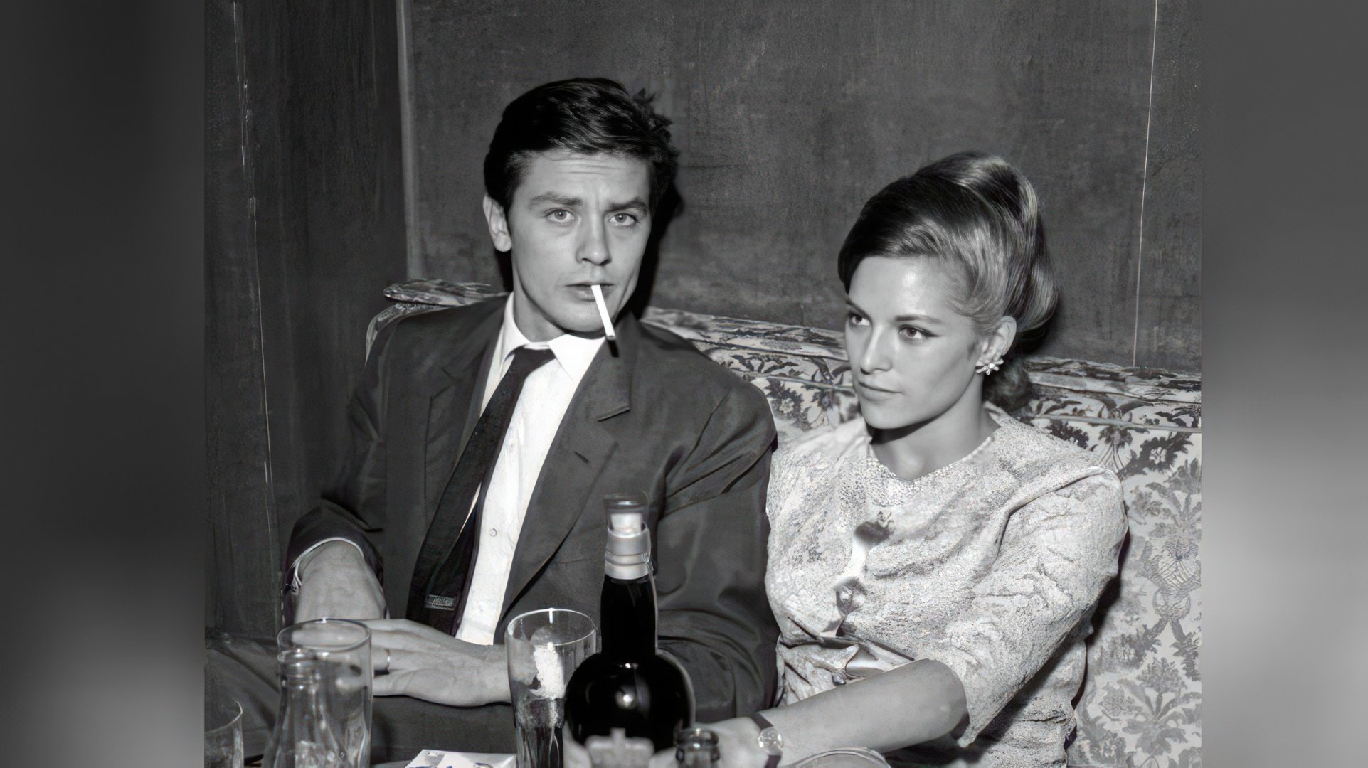 Alain Delon și Natalie Barthelemy