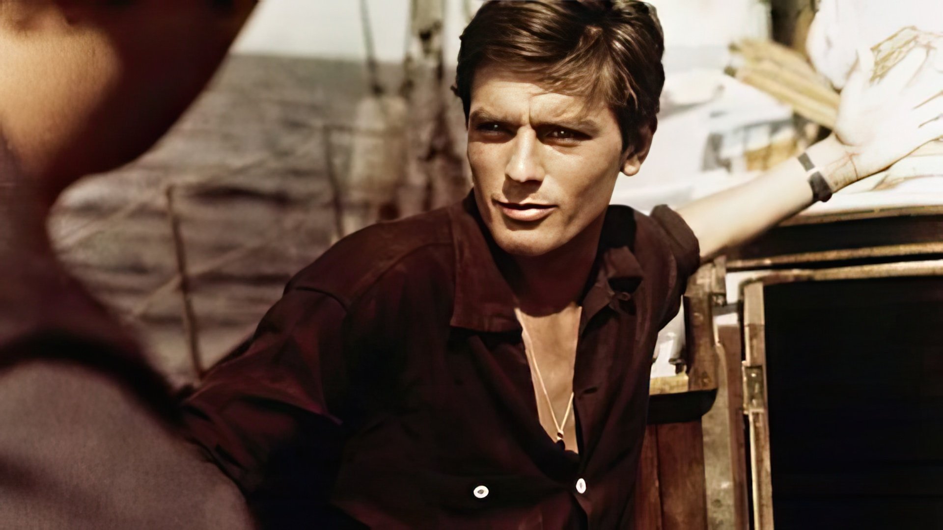 Alain Delon în filmul 'Purple Noon'