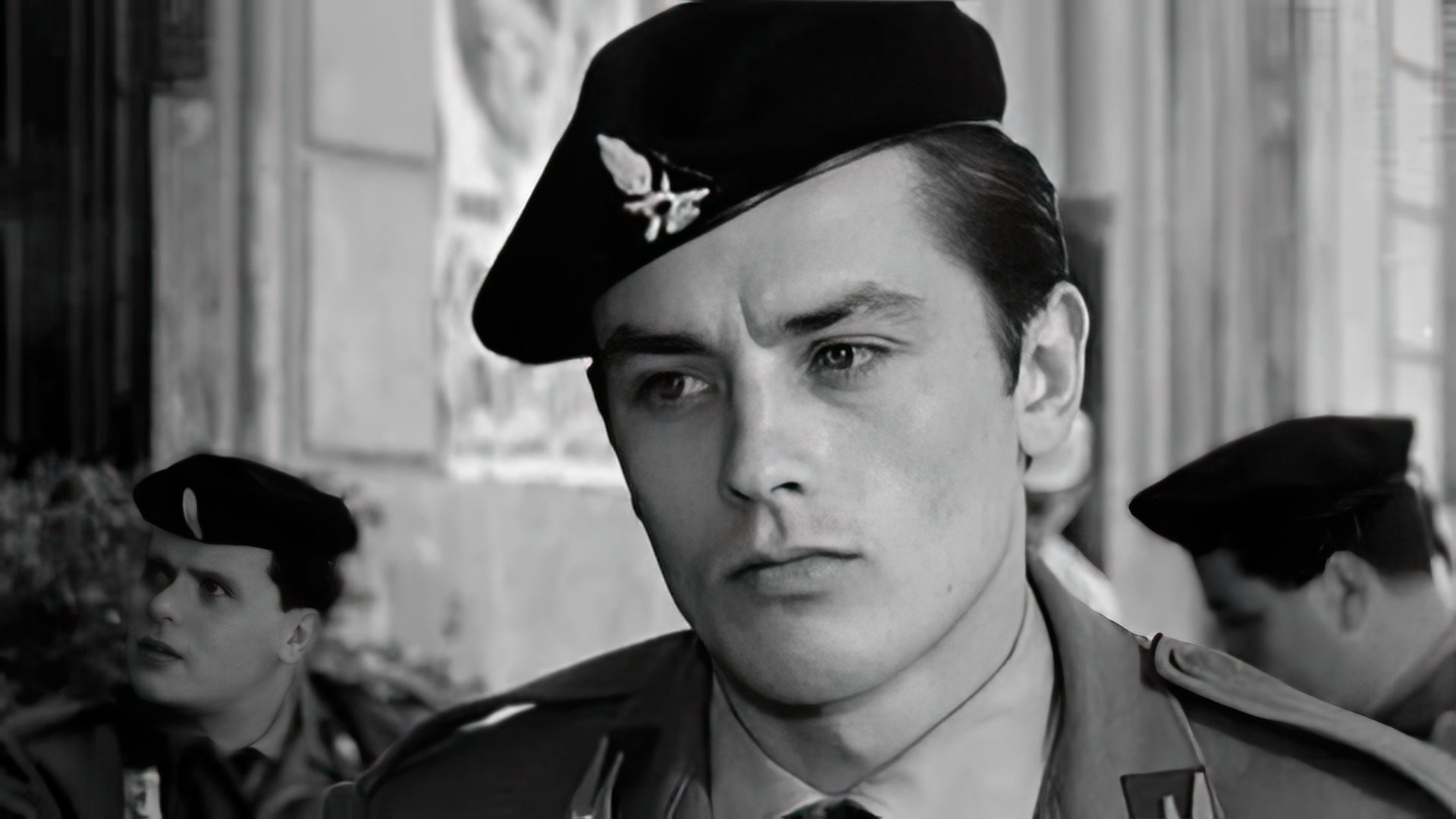 Alain Delon în filmul 'Rocco and His Brothers'