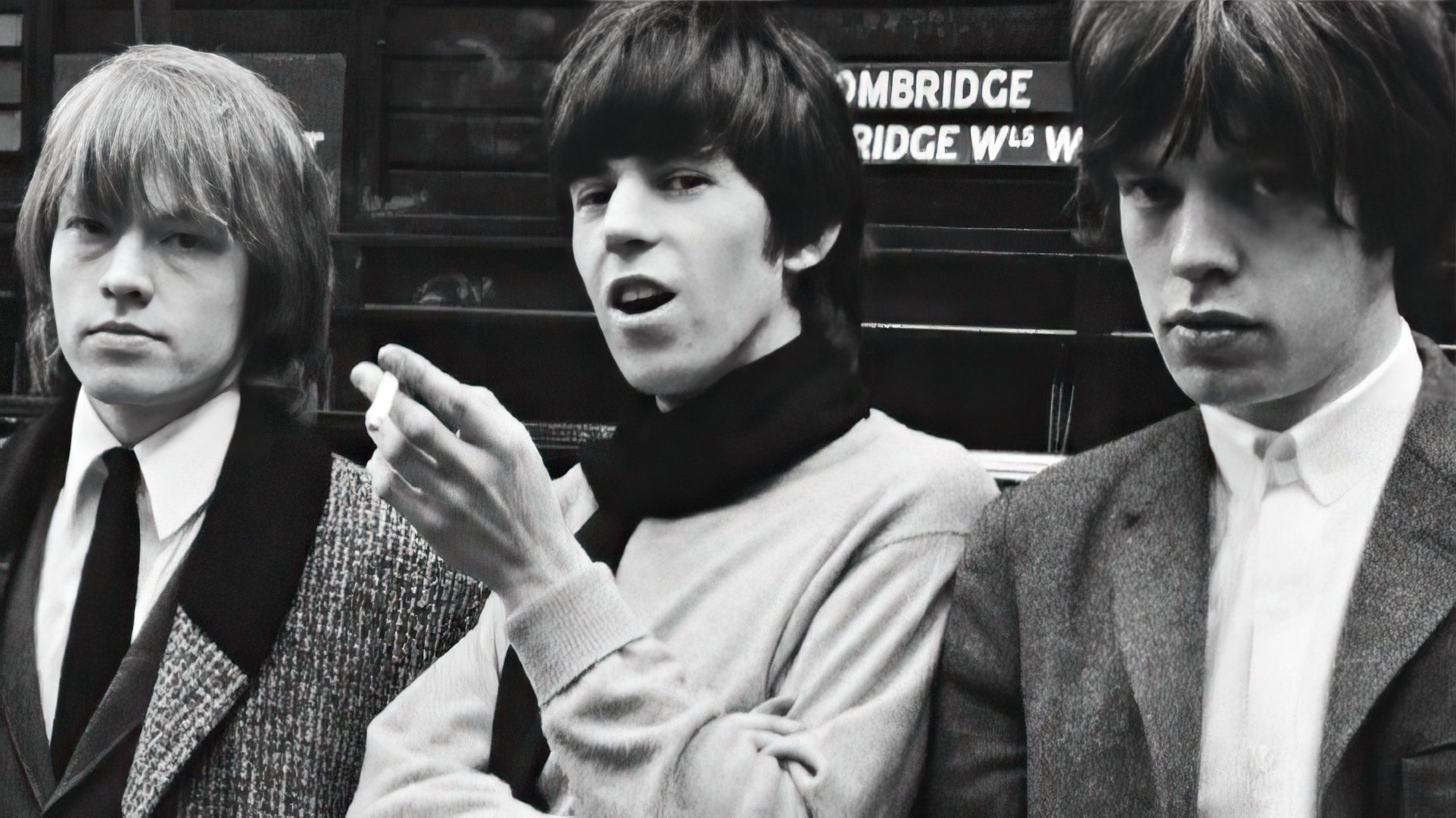 Brian Jones, Keith Richards și Mick Jagger