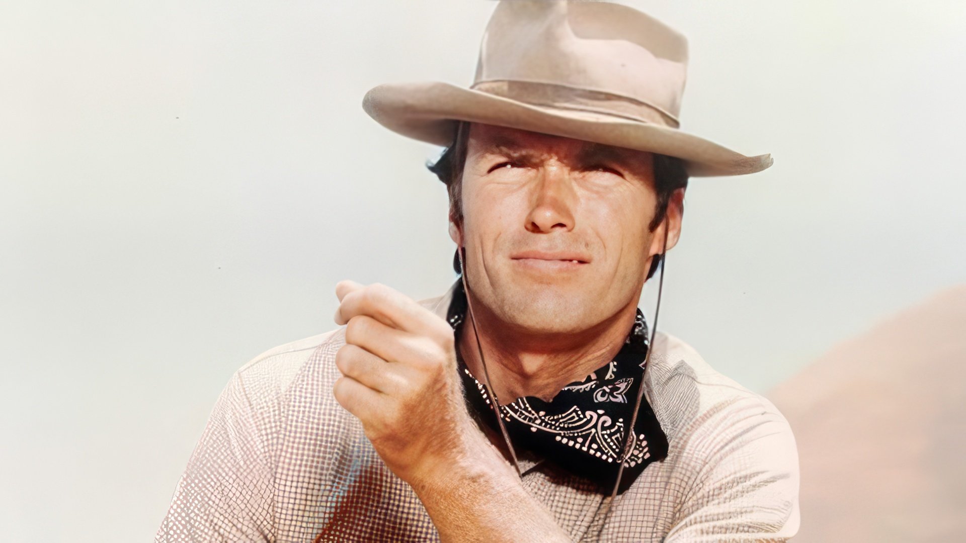 Clint Eastwood în serialul TV "Rawhide"