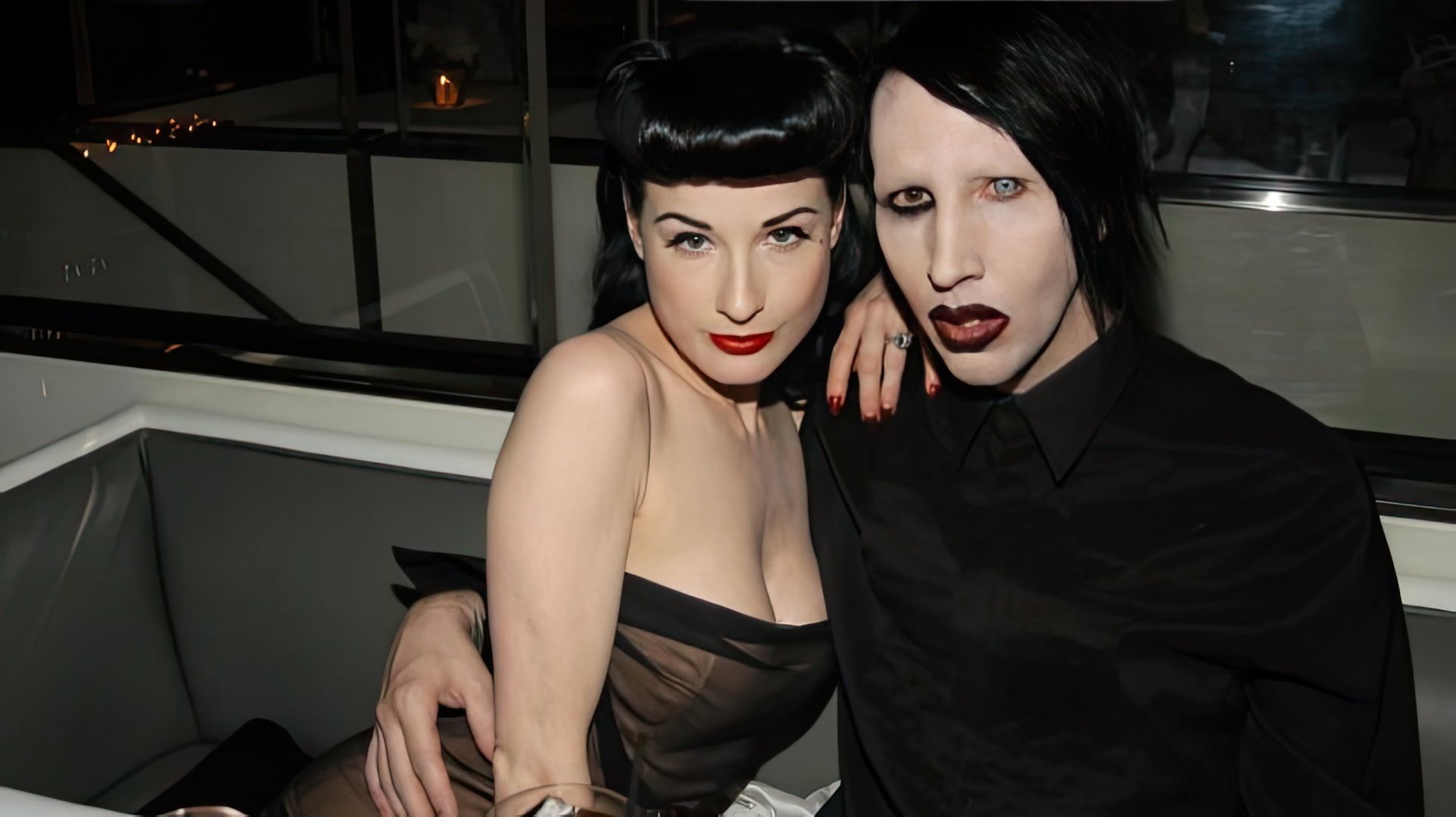 Marilyn Manson și Dita Von Teese