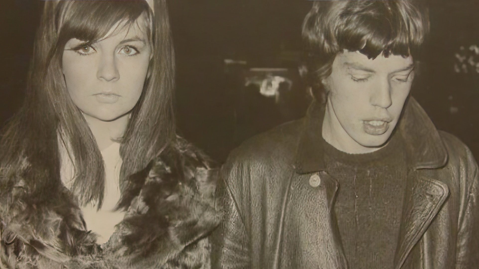 Mick Jagger și Chrissie Shrimpton