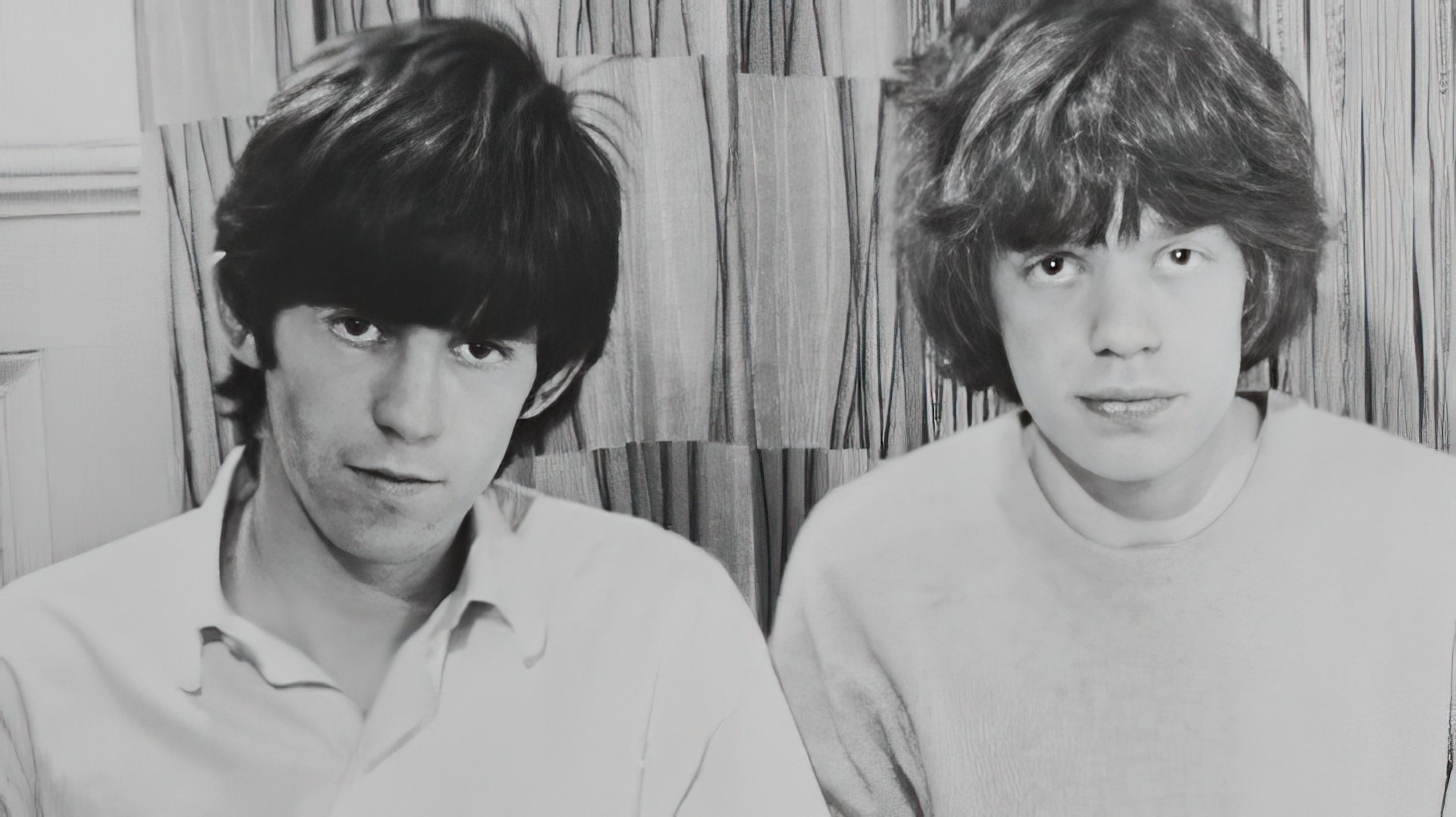 Mick Jagger și Keith Richards în tinerețea lor