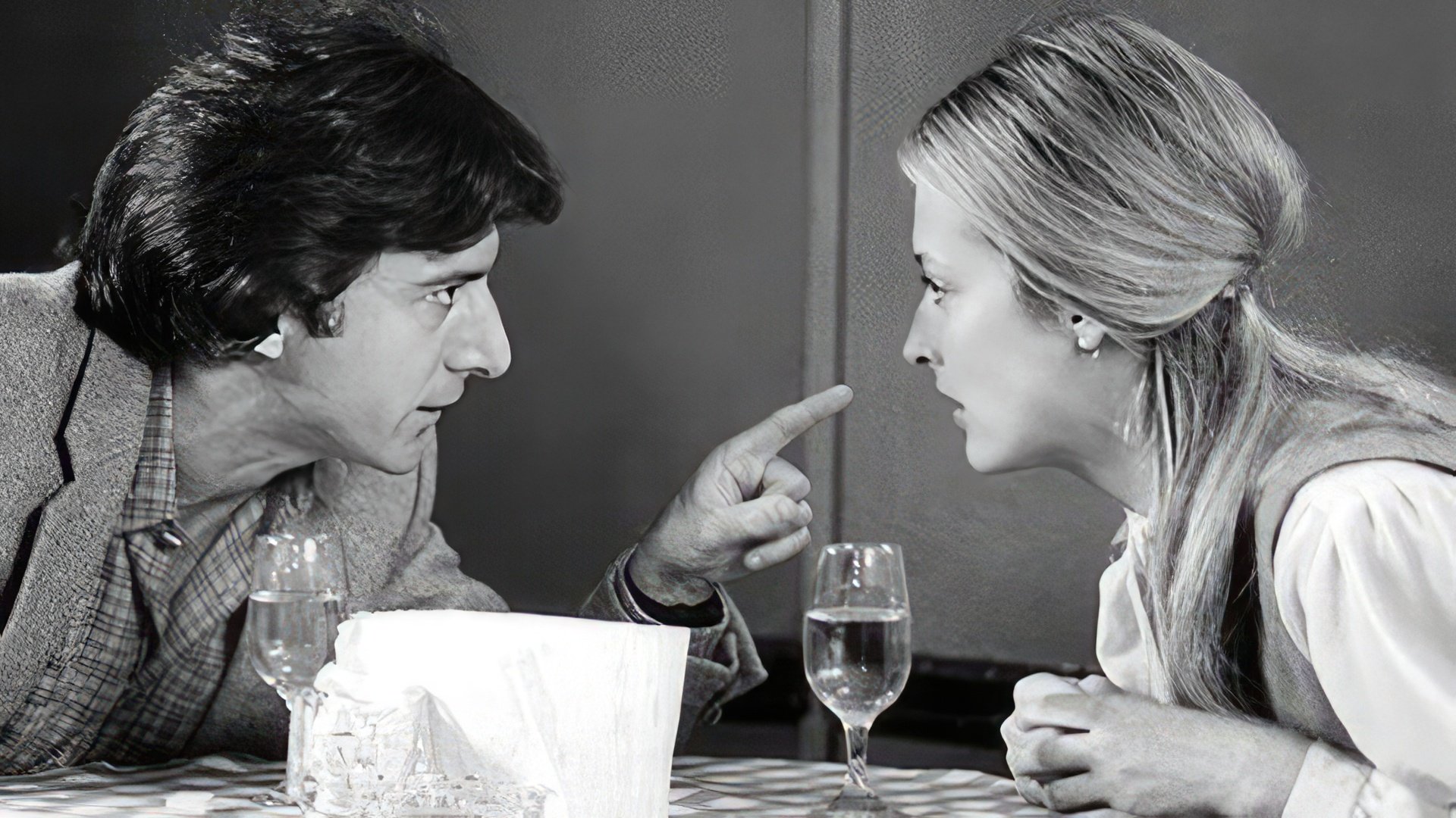 Meryl Streep și Dustin Hoffman în Kramer vs. Kramer