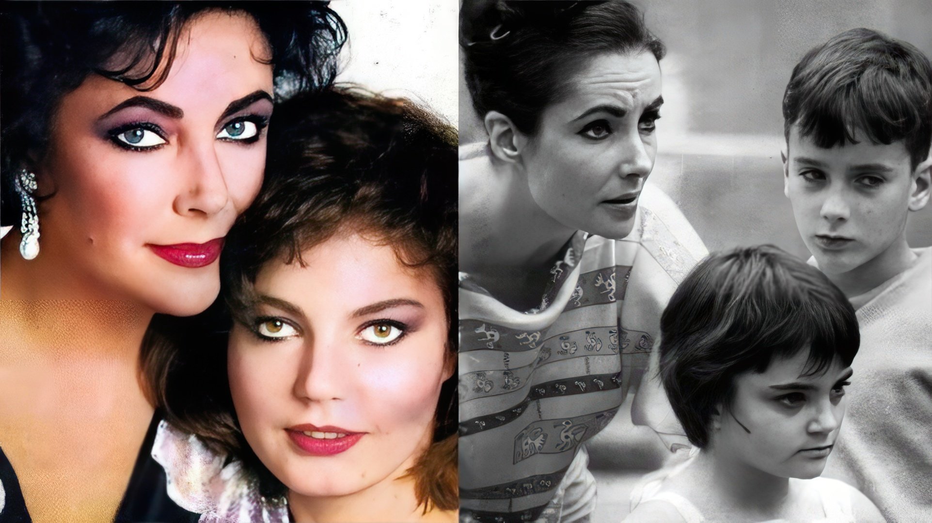 Elizabeth Taylor și fiica ei Lisa Todd