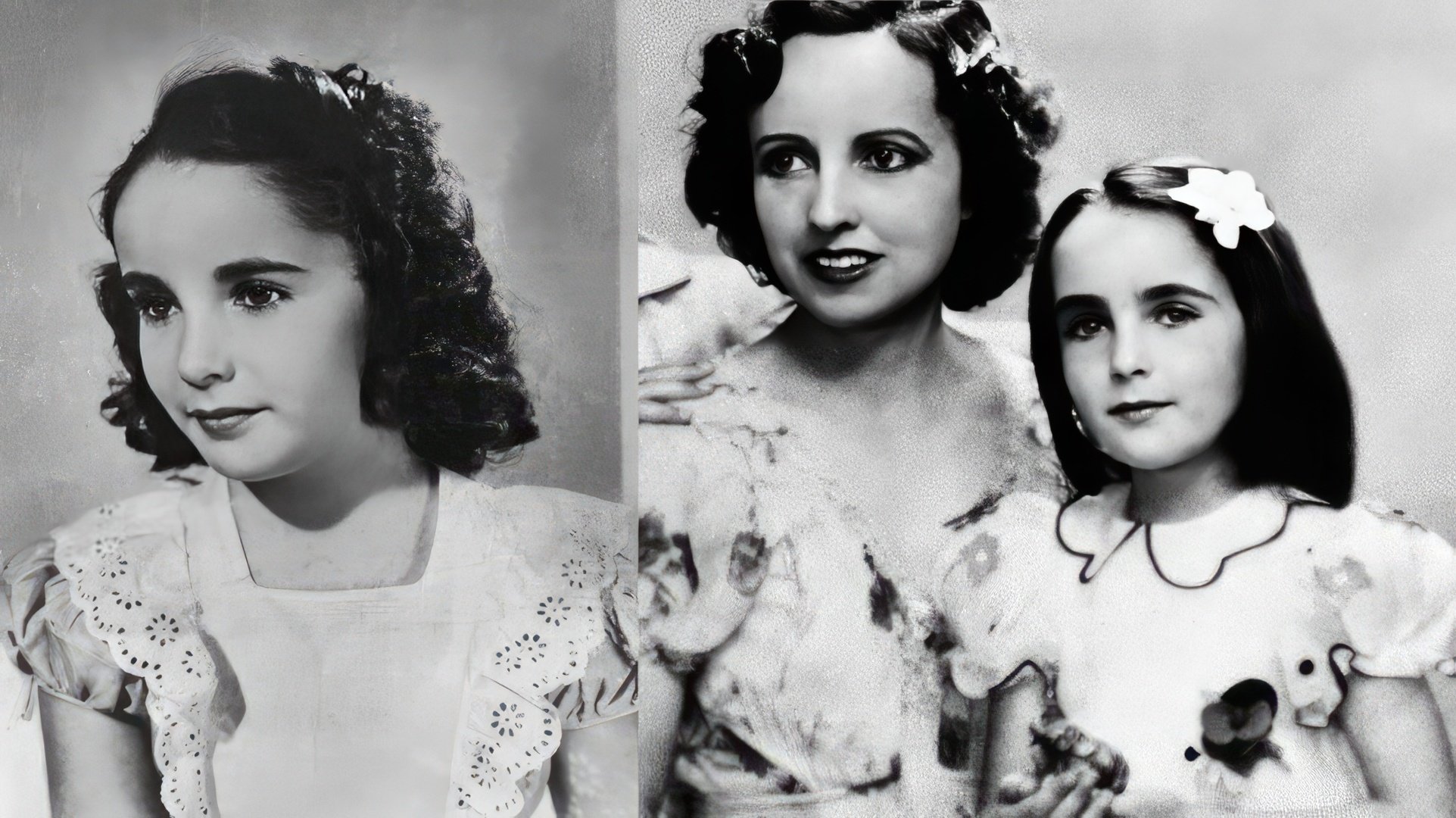 Elizabeth Taylor în copilărie