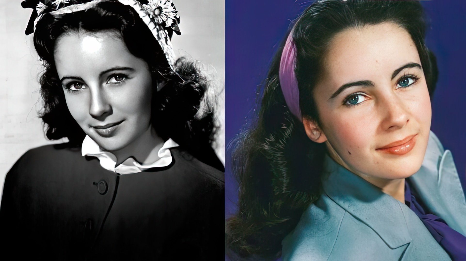 Elizabeth Taylor în tinerețe