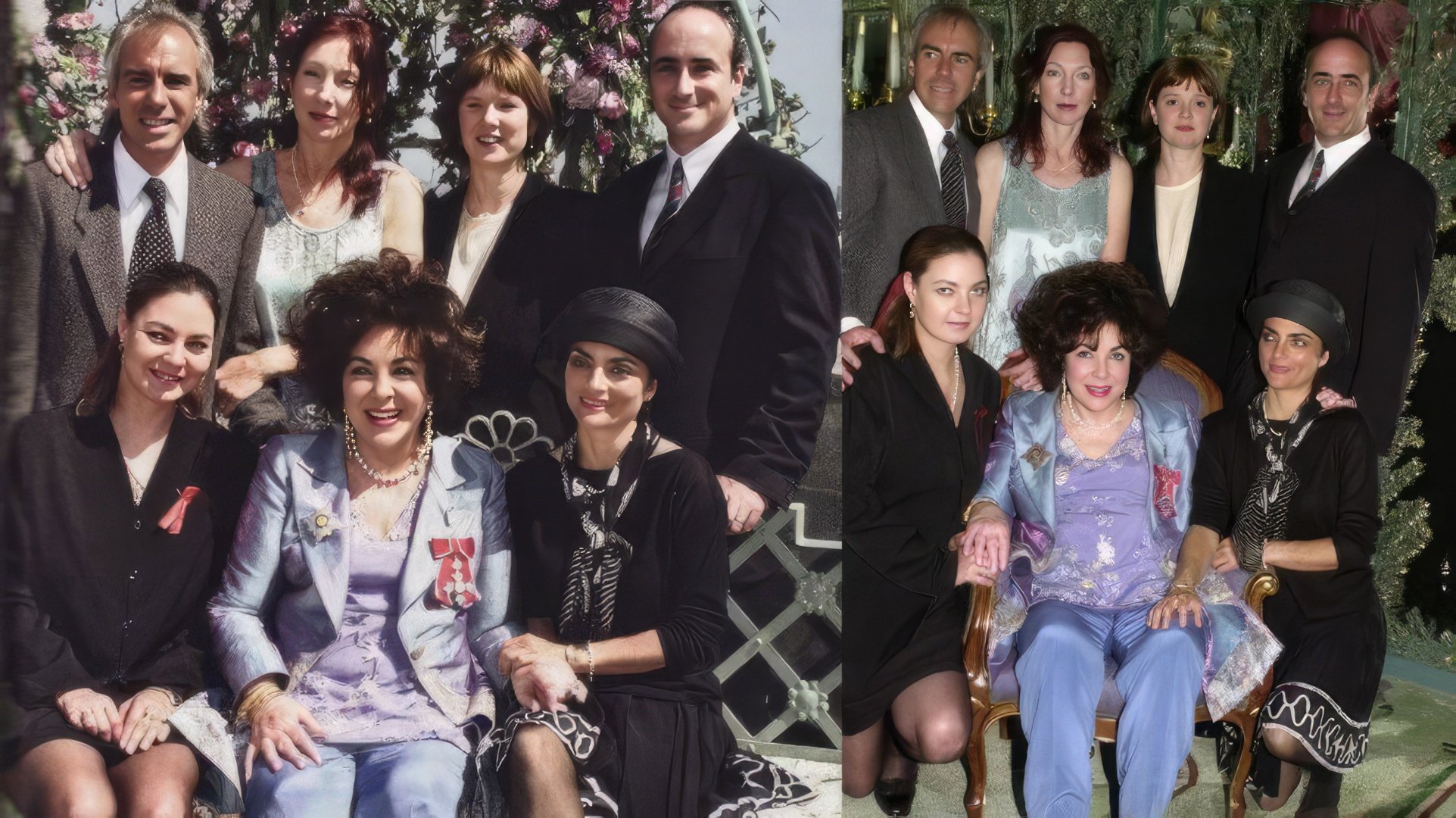 Elizabeth Taylor cu copiii