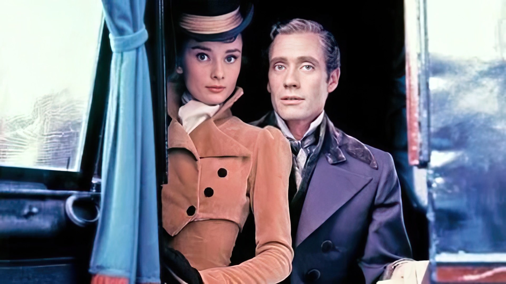 Audrey cu actorul Mel Ferrer