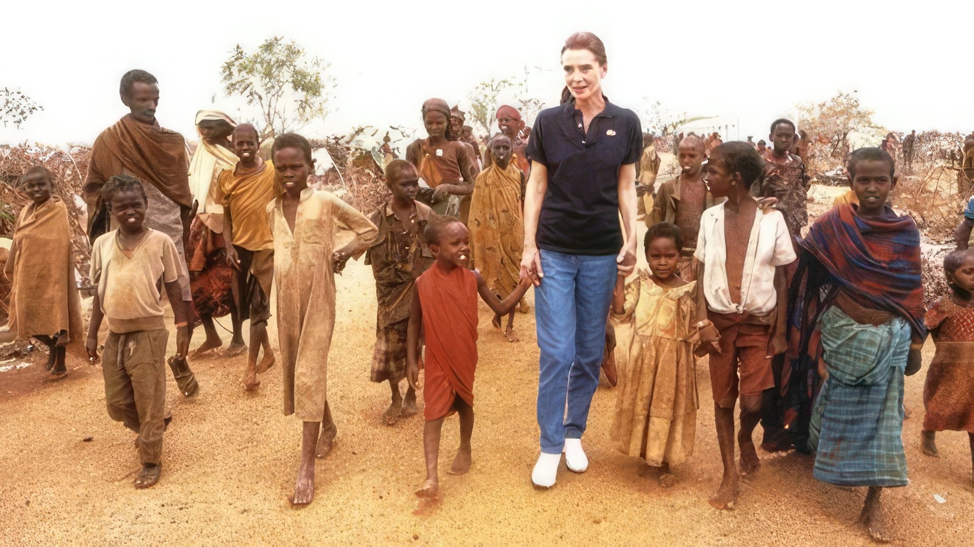 În anii '70, Audrey Hepburn s-a dedicat muncii de caritate în locul carierei sale actoricești